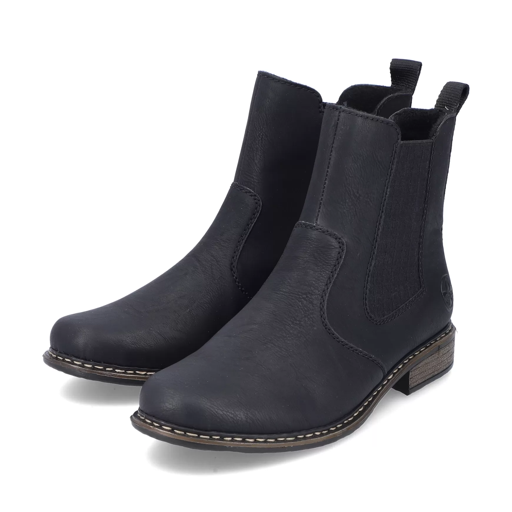 Women'S Chelsea Boots Jet Black-Rieker Online