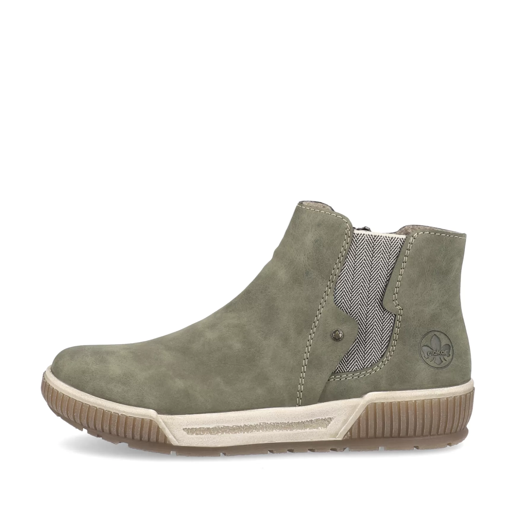 Women'S Chelsea Boots Khaki-Rieker Best Sale