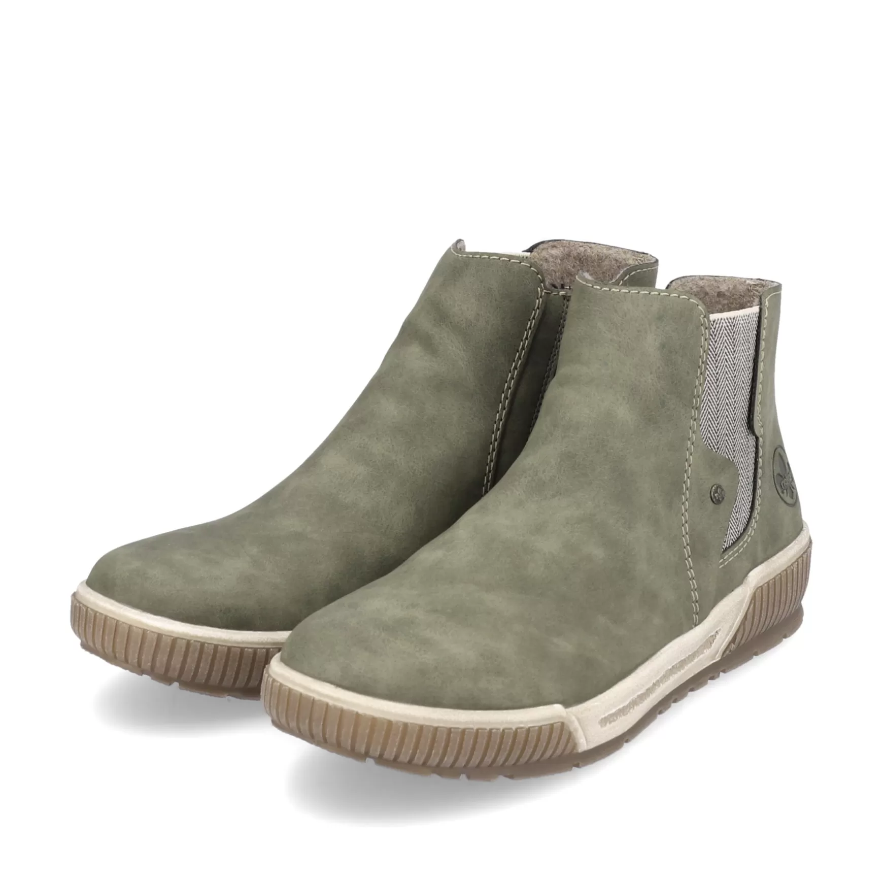 Women'S Chelsea Boots Khaki-Rieker Best Sale