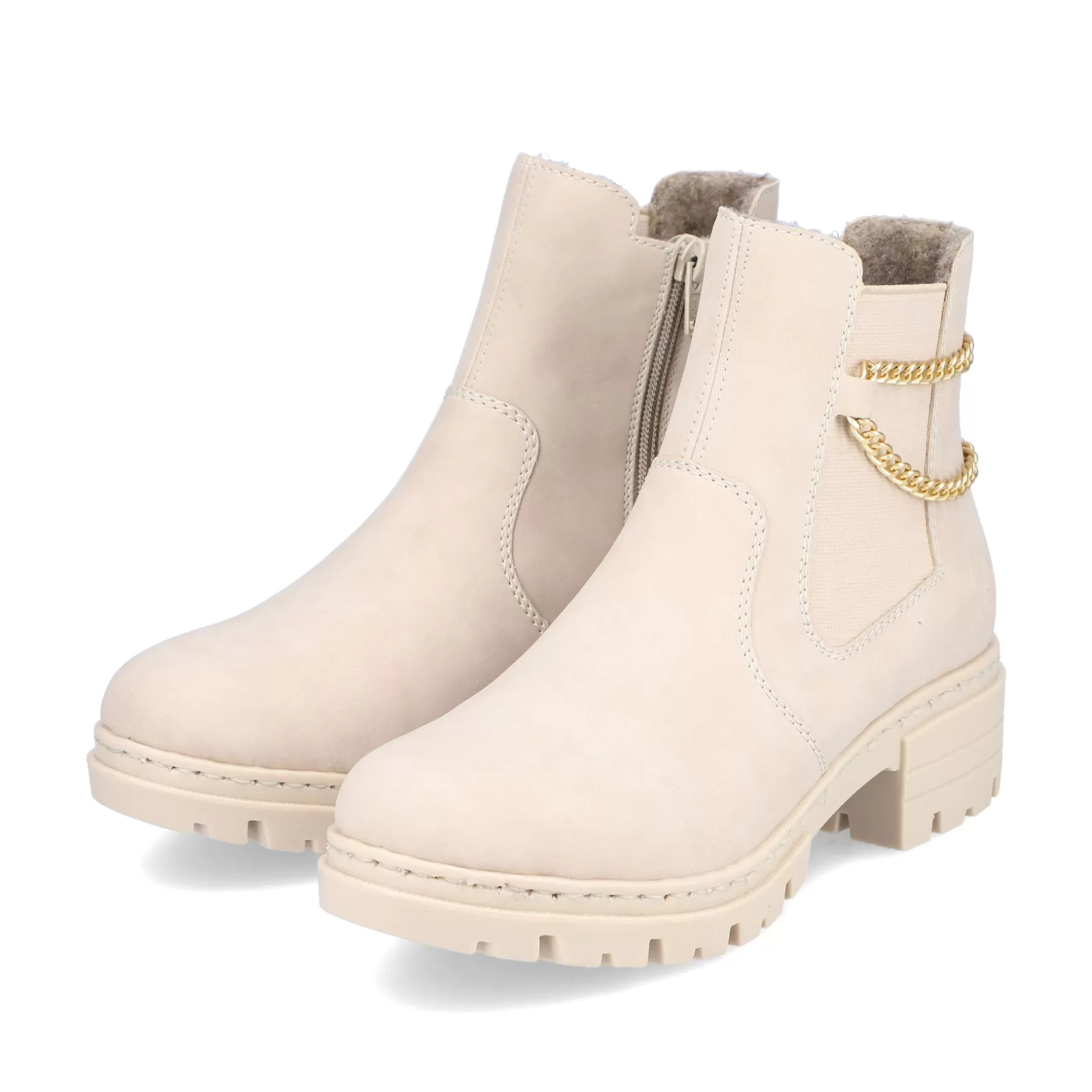 Women'S Chelsea Boots Light Beige-Rieker Outlet