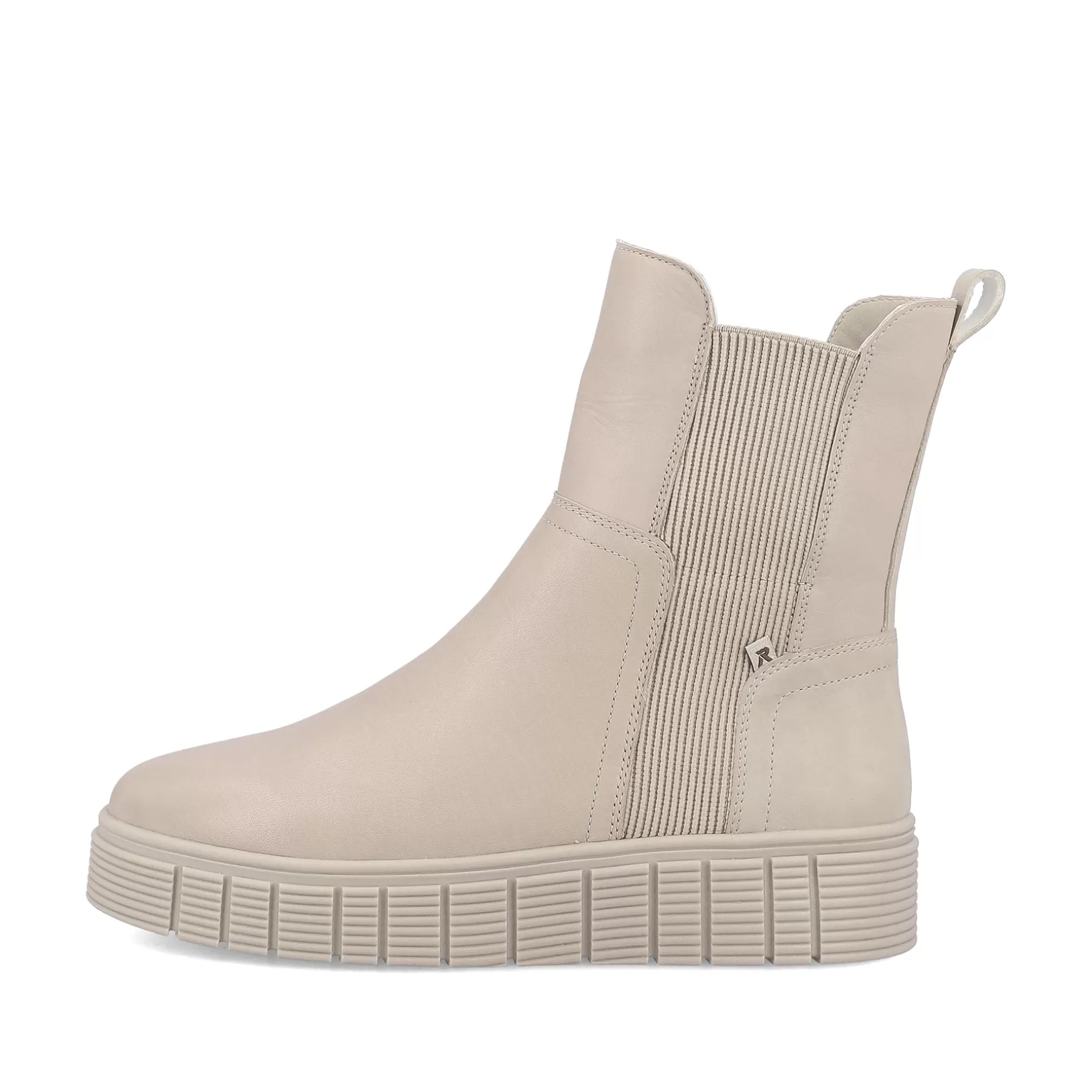 Women'S Chelsea Boots Linen-Rieker Fashion