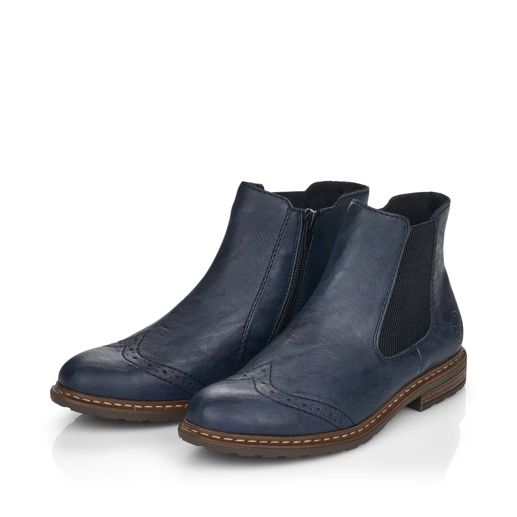 Women'S Chelsea Boots Navy Blue-Rieker Online