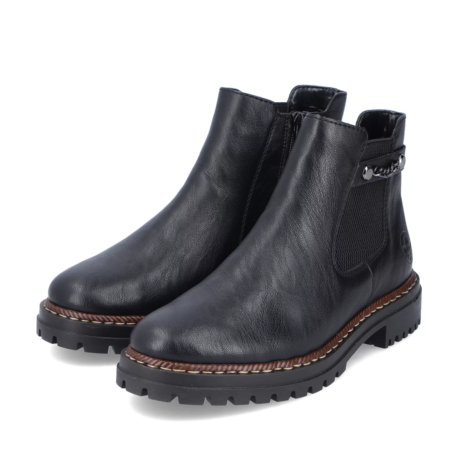 Women'S Chelsea Boots Night Black-Rieker Cheap