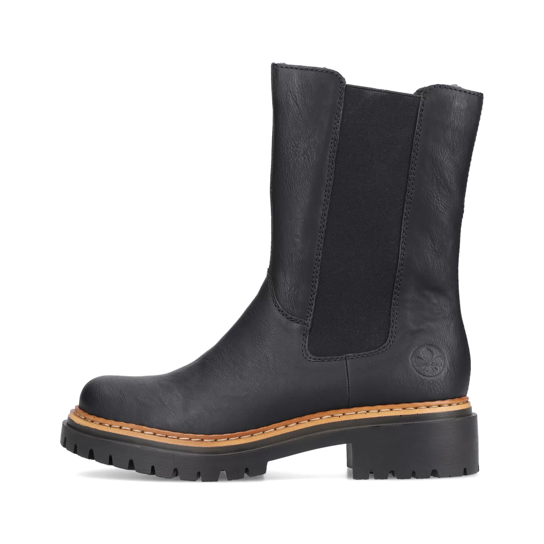 Women'S Chelsea Boots Night Black-Rieker Discount