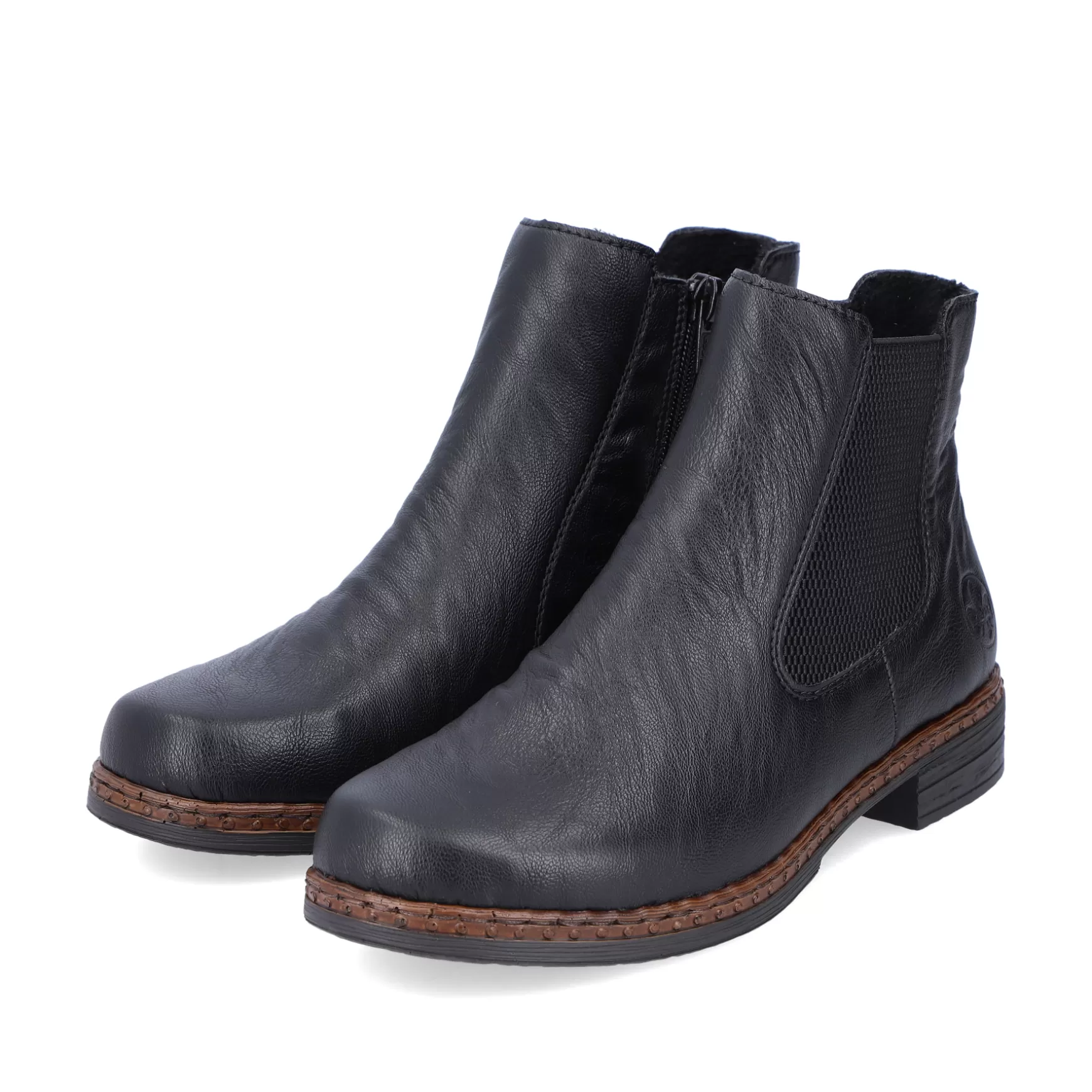 Women'S Chelsea Boots Night Black-Rieker Flash Sale