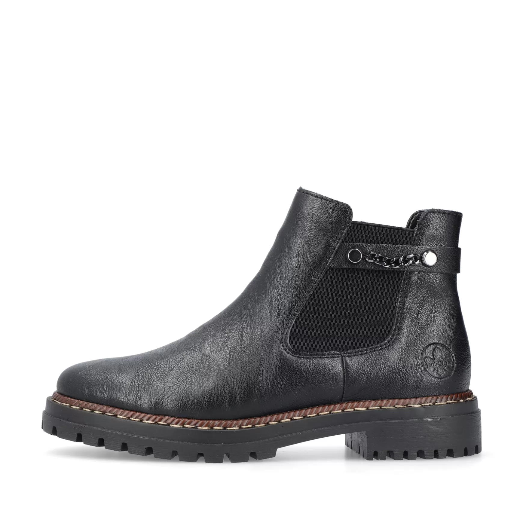 Women'S Chelsea Boots Night Black-Rieker Cheap