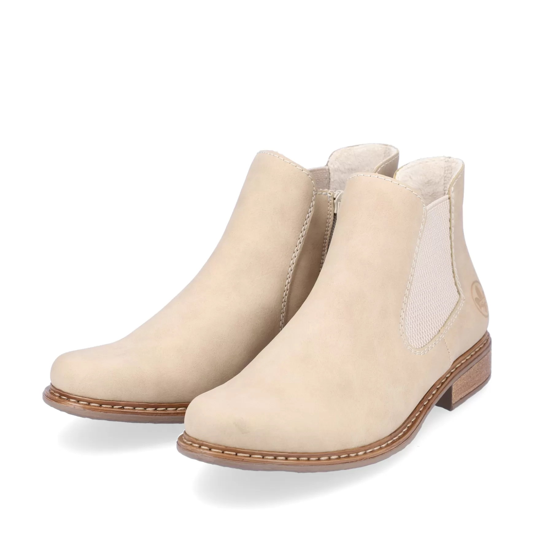 Women'S Chelsea Boots Sand Beige-Rieker Sale