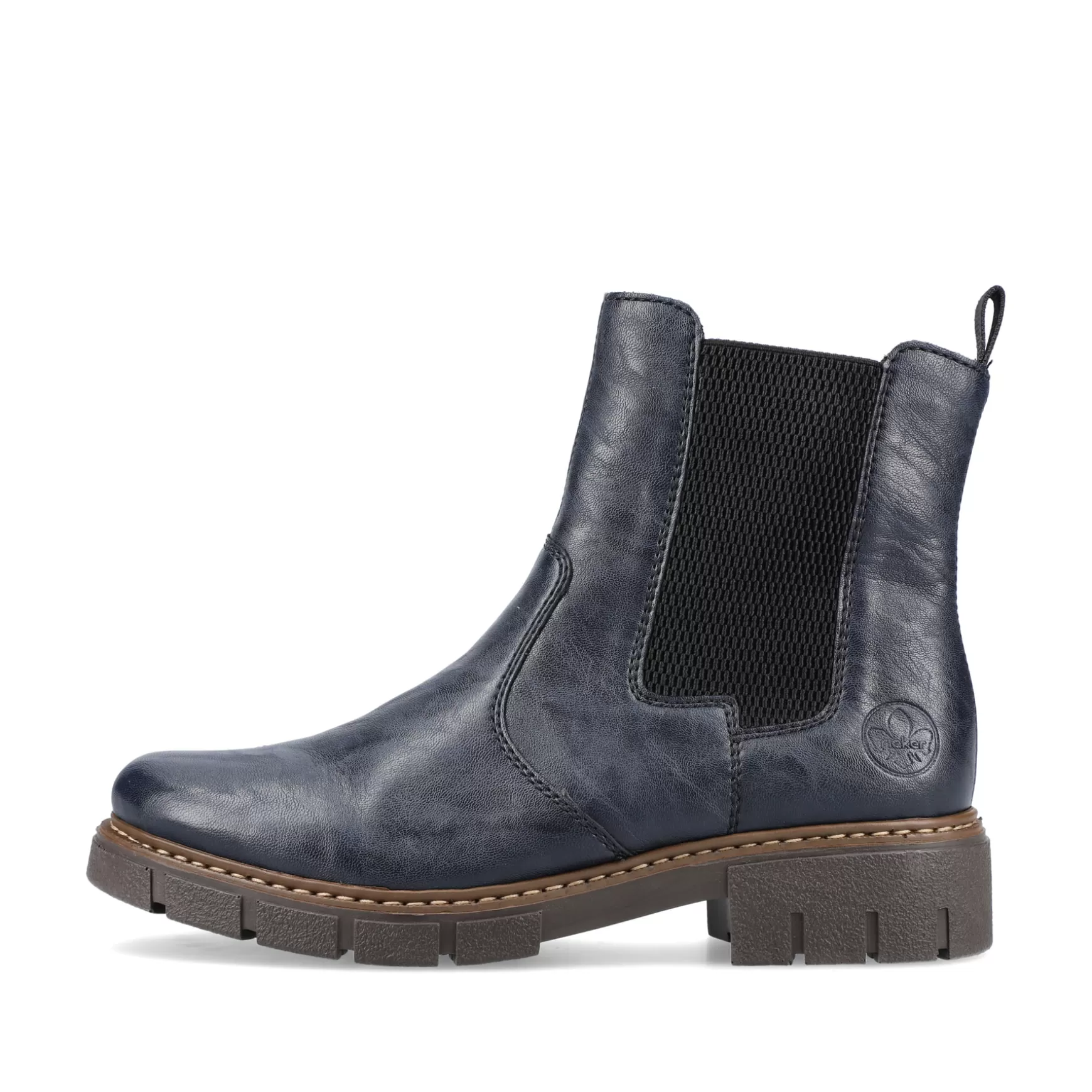 Women'S Chelsea Boots Slate Blue-Rieker Discount