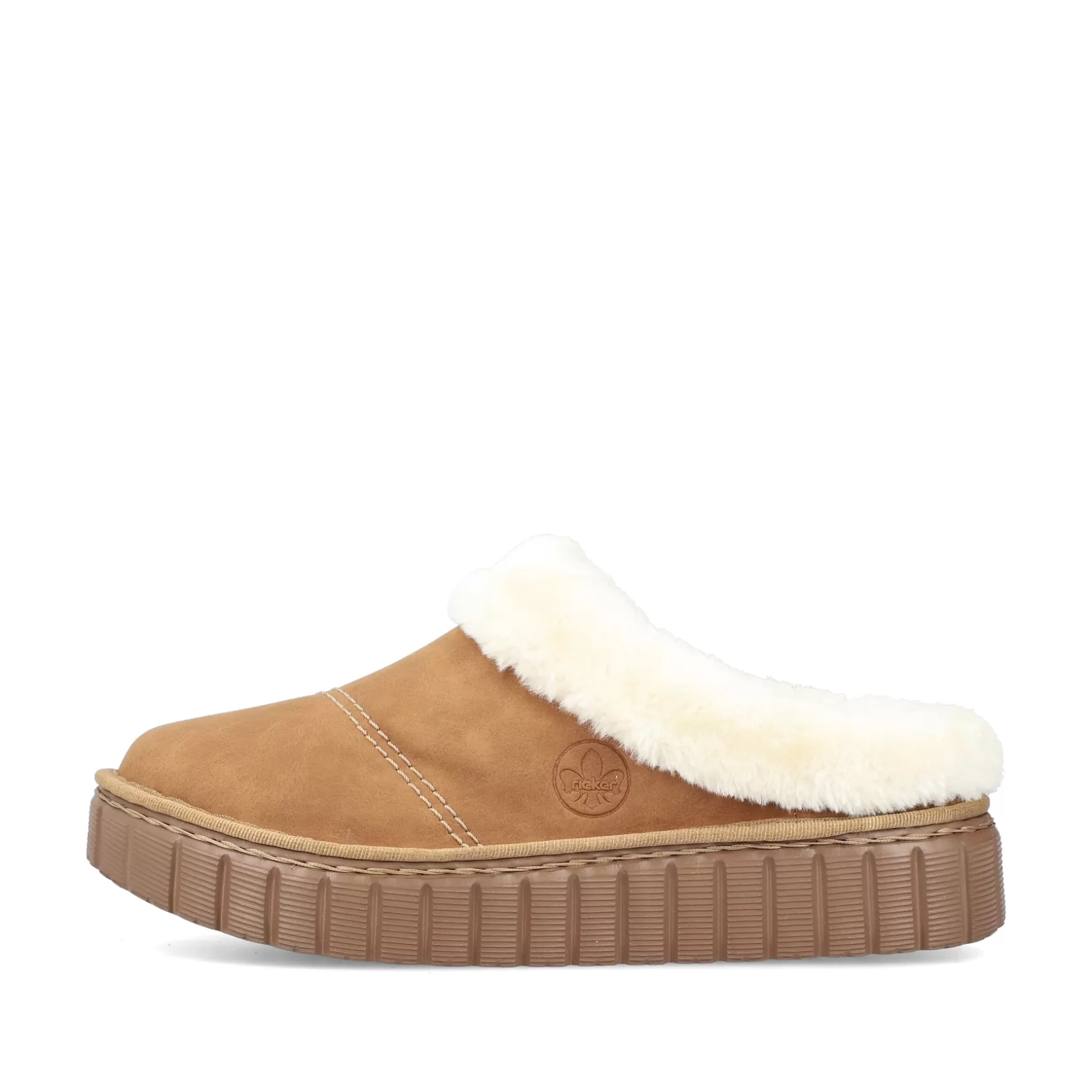 Women'S Clogs Caramel Brown-Rieker Online