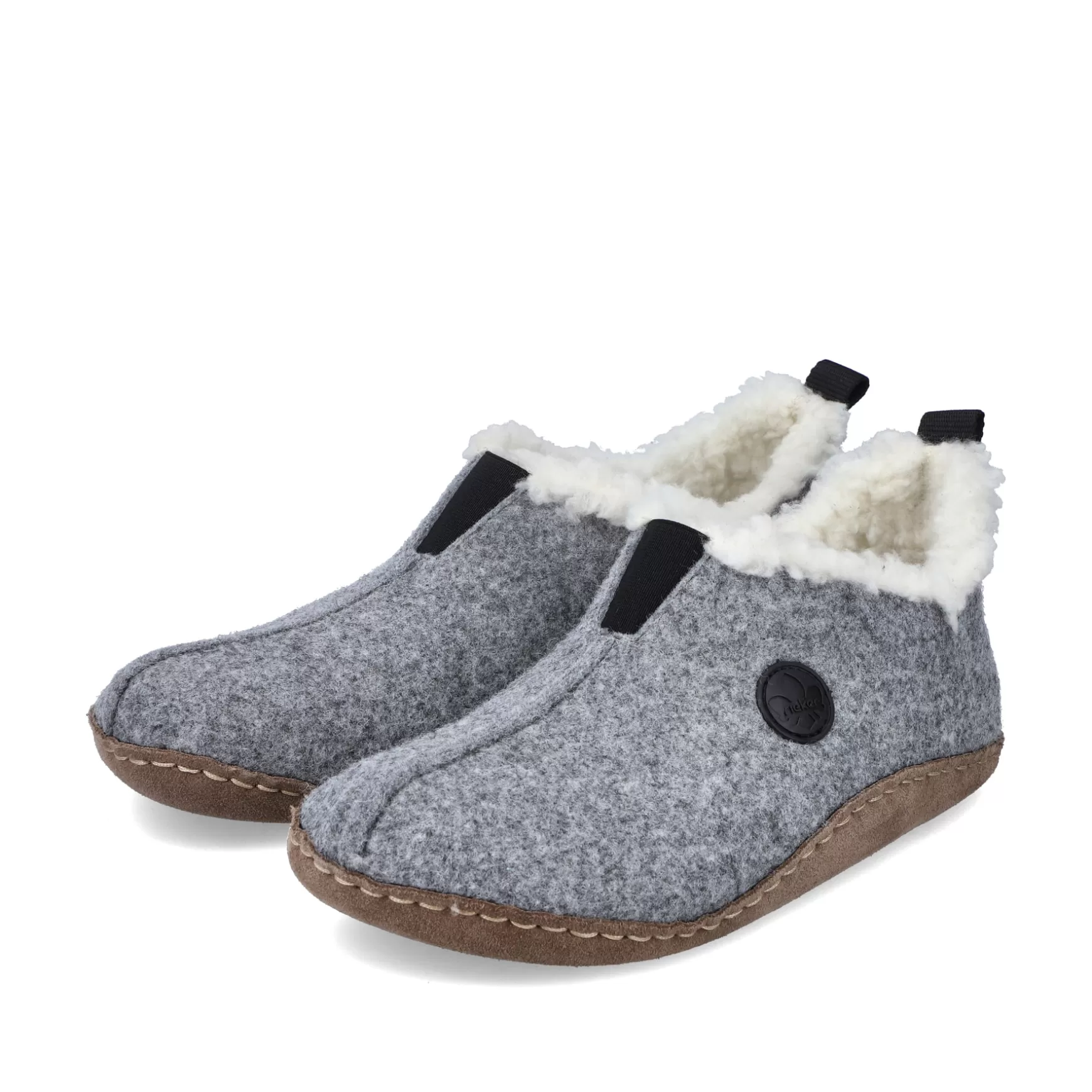 Women'S Clogs Granite Gray-Rieker Fashion