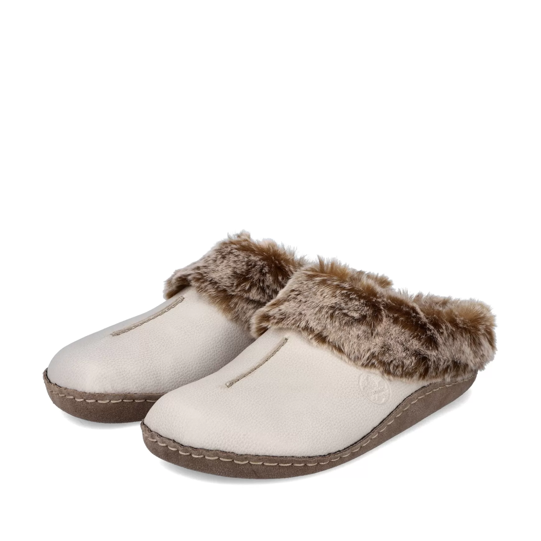 Women'S Clogs Light Beige-Rieker Cheap