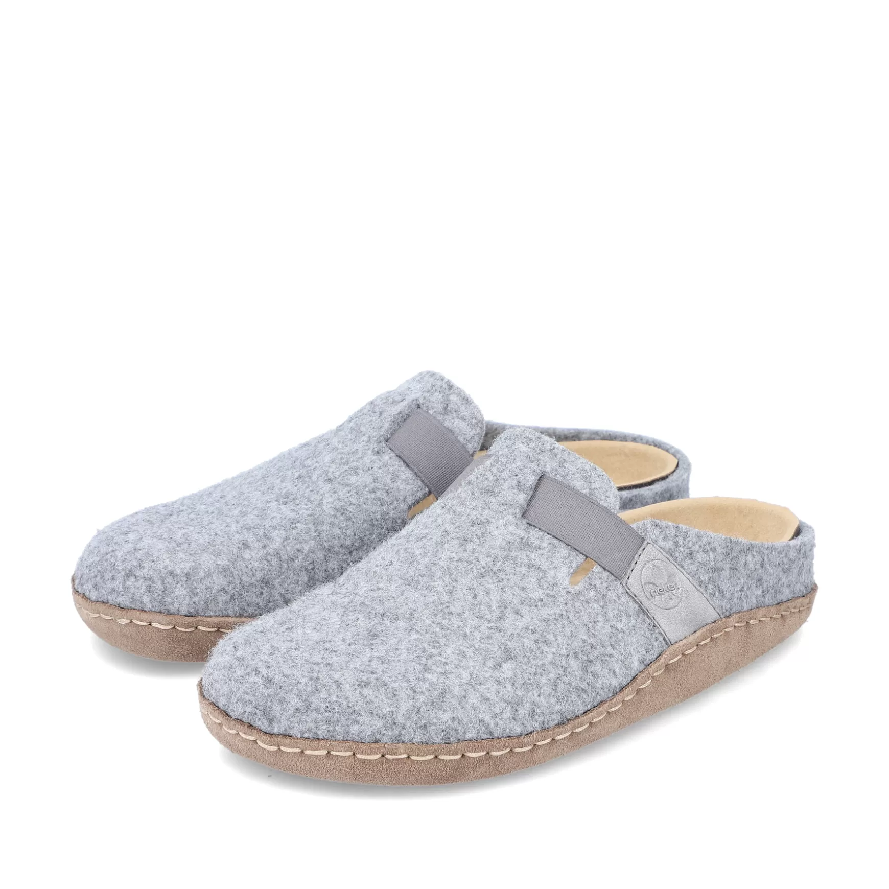 Women'S Clogs Light Grey-Rieker Hot