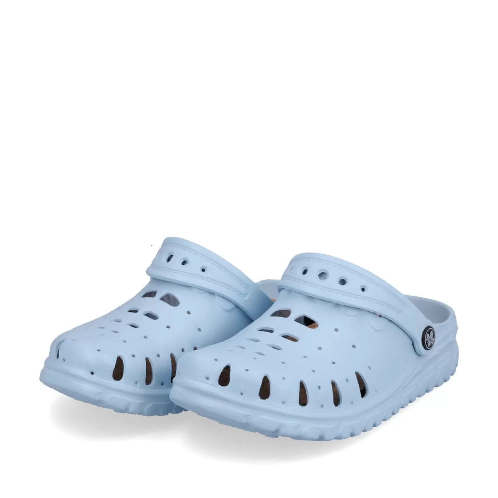 Women'S Clogs Sky Blue-Rieker Best Sale