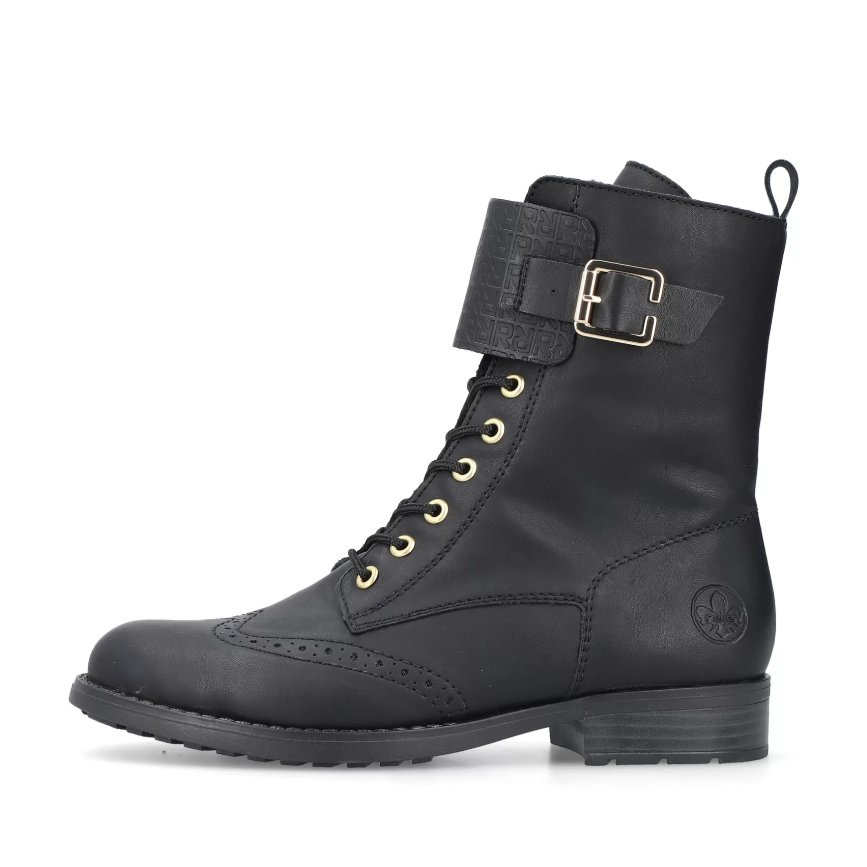 Women'S Corded Boots Asphalt Black-Rieker Online