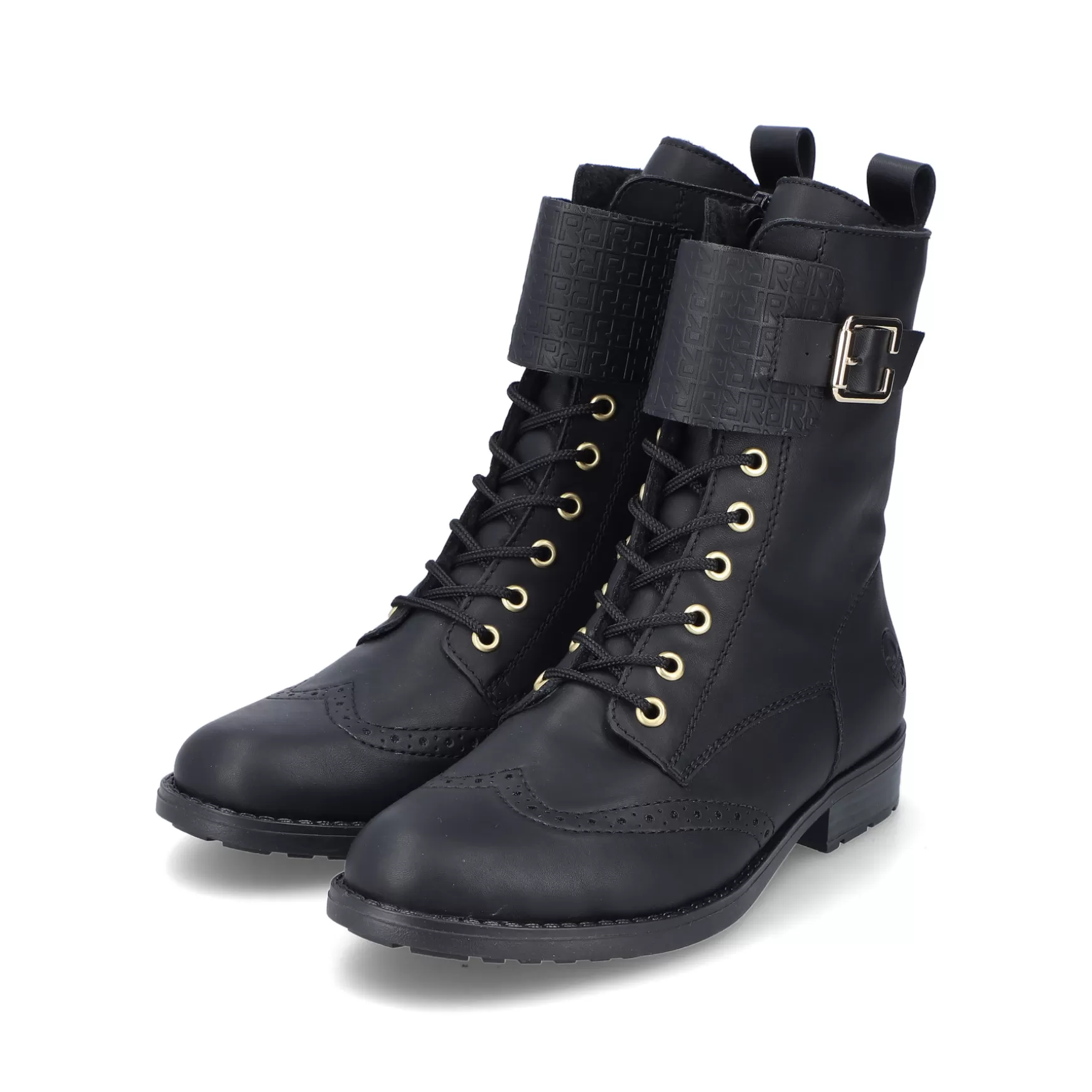 Women'S Corded Boots Asphalt Black-Rieker Online