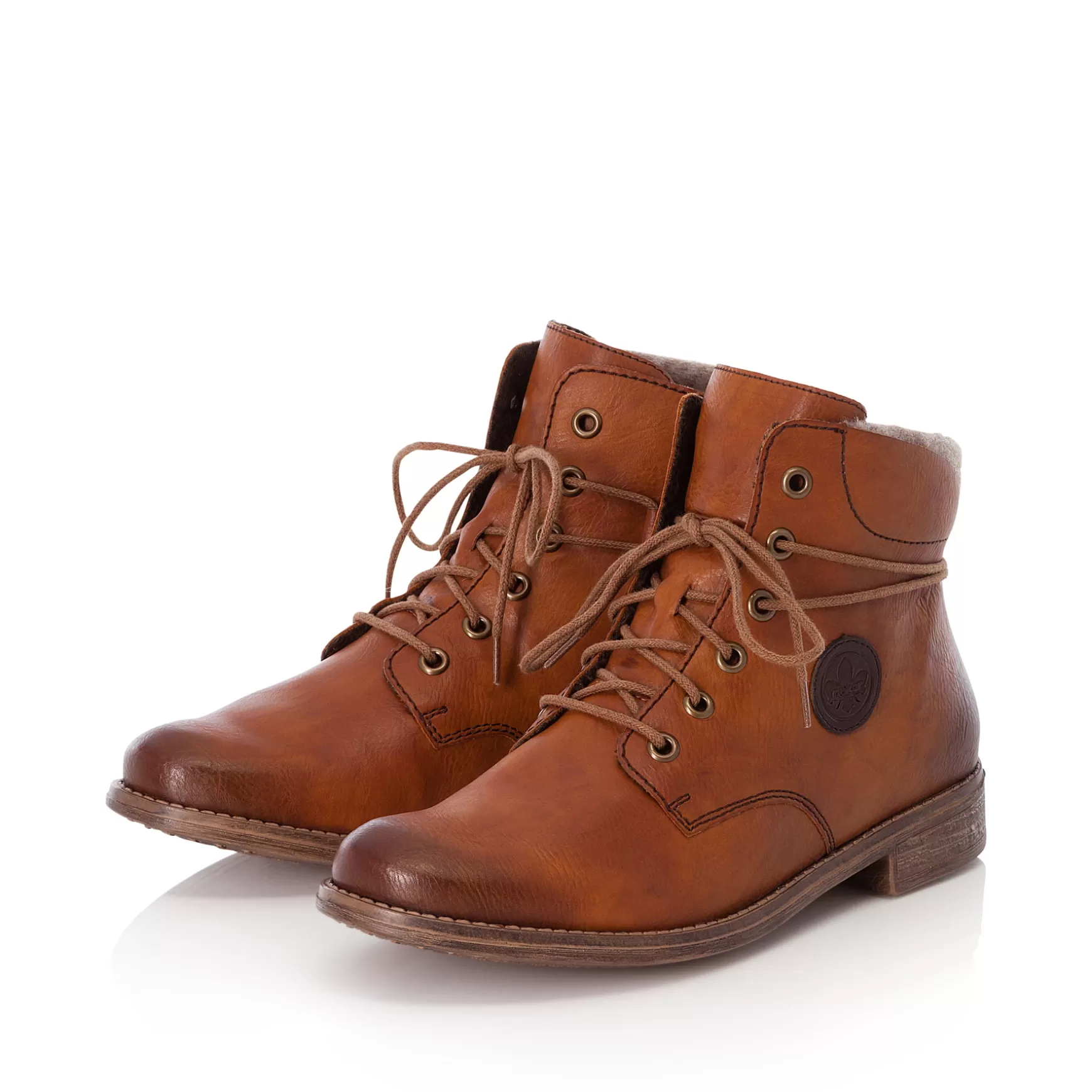 Women'S Corded Boots Cinnamon Brown-Rieker Sale