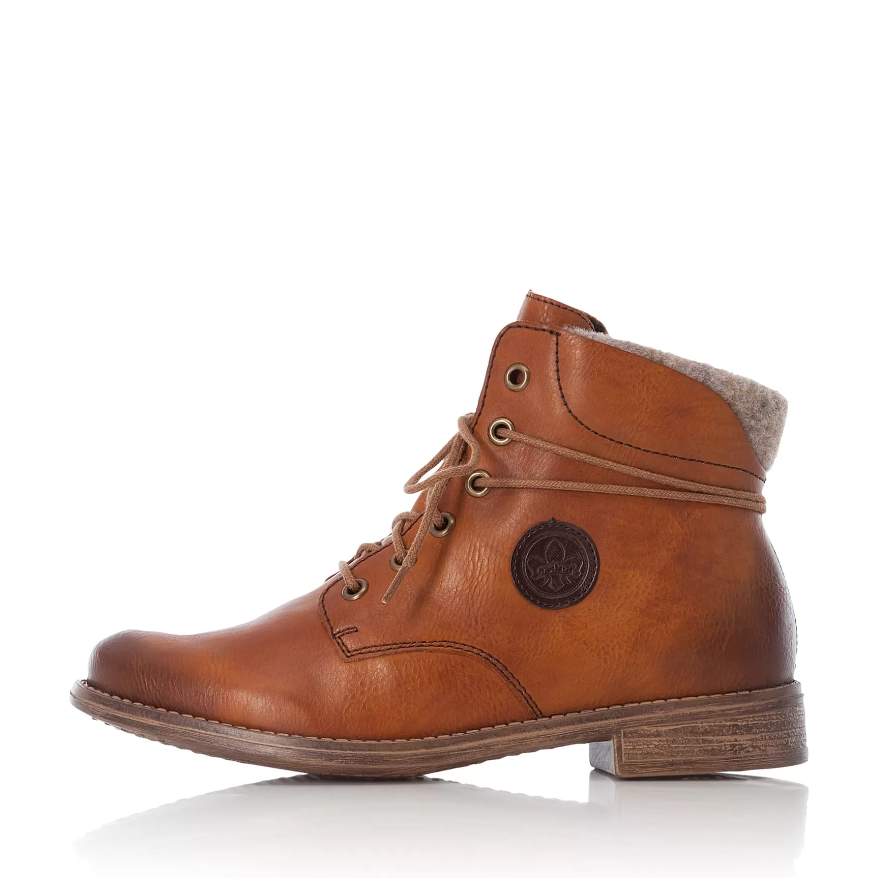 Women'S Corded Boots Cinnamon Brown-Rieker Sale