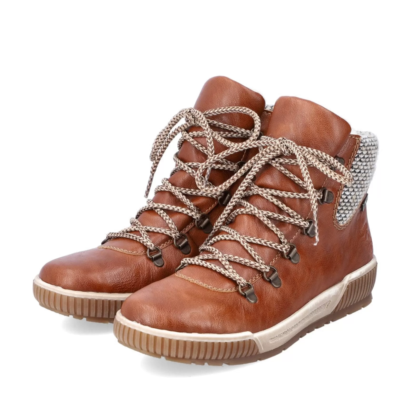 Women'S Corded Boots Cinnamon Brown-Rieker Online