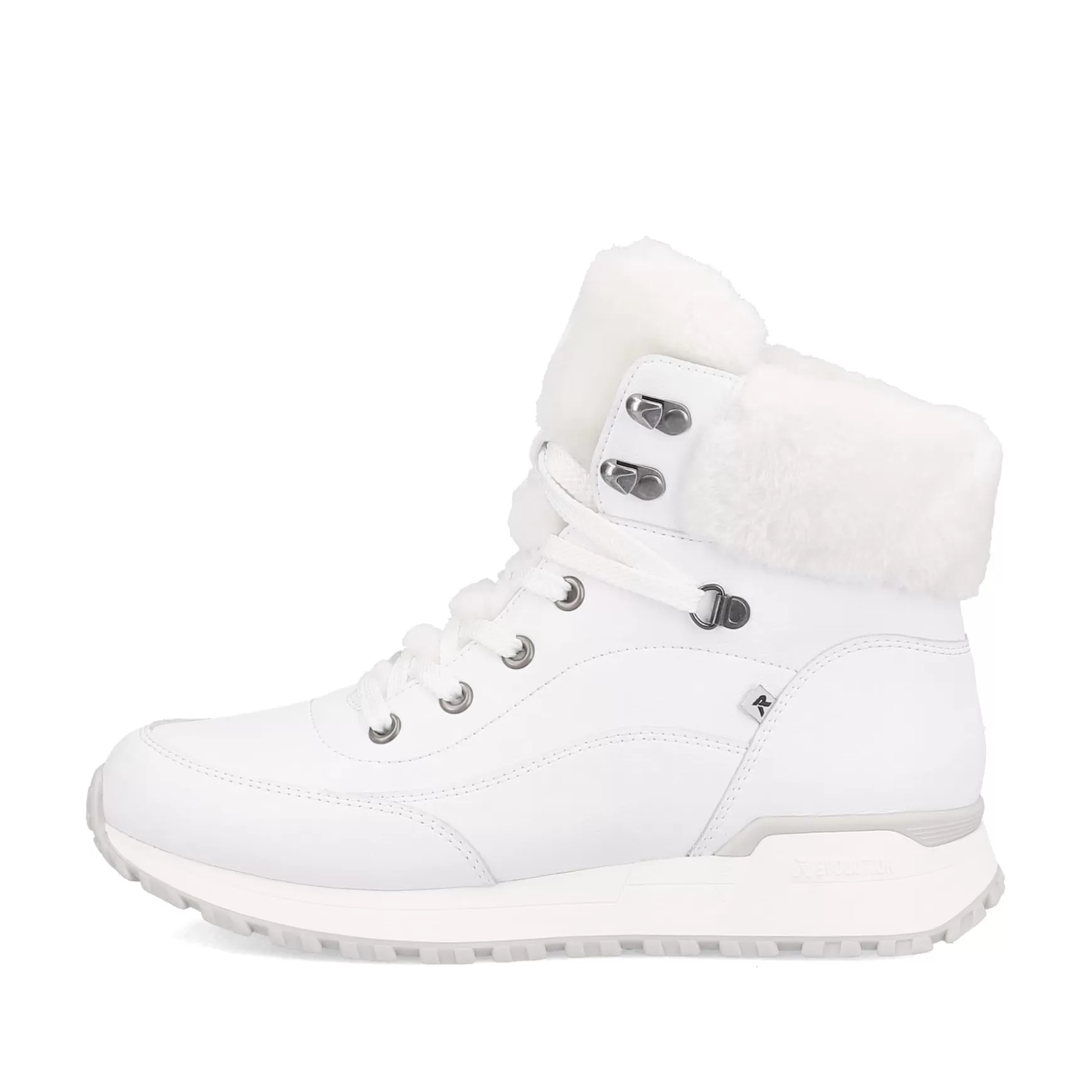 Women'S Corded Boots Crystal White-Rieker Shop