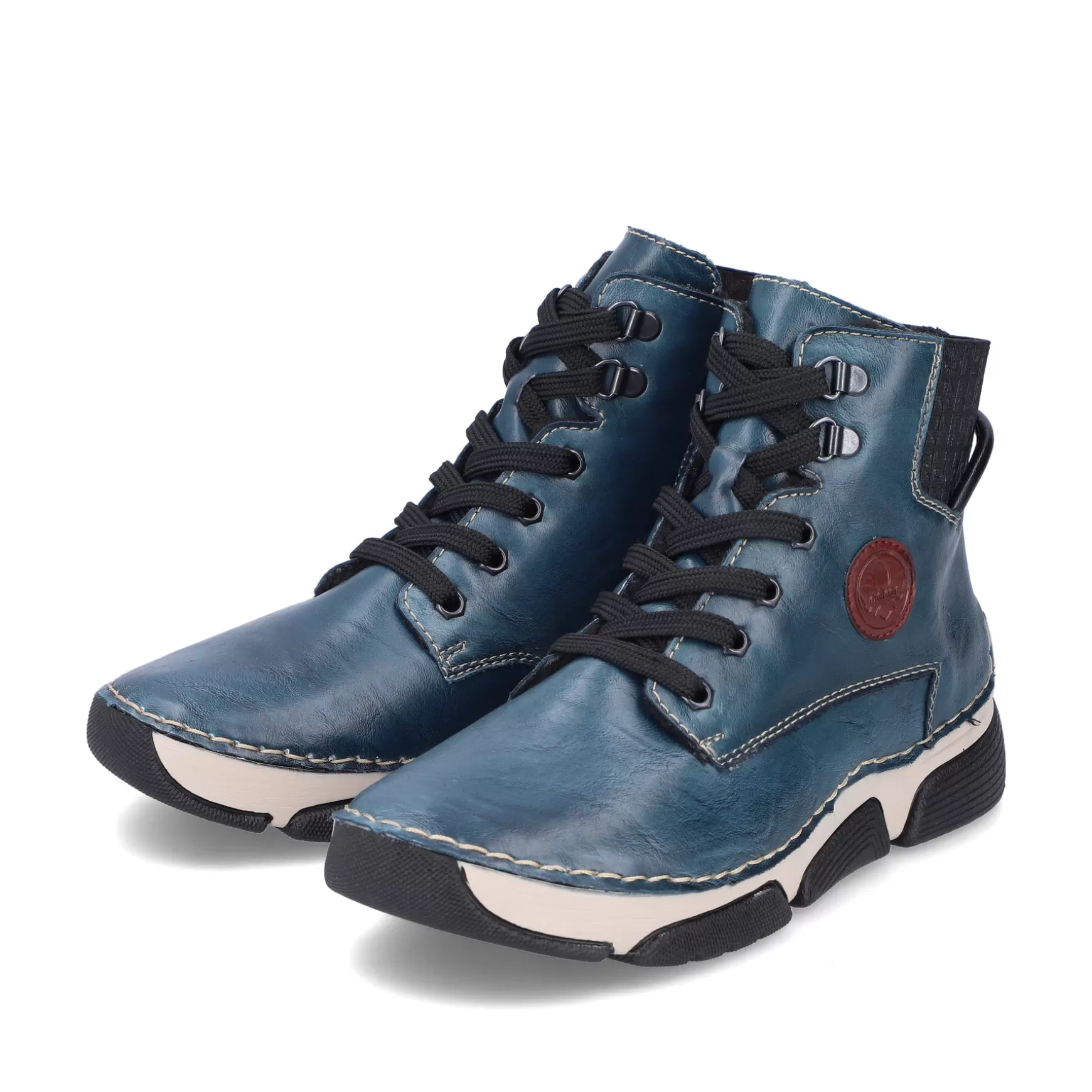 Women'S Corded Boots Cyan Blue-Rieker Flash Sale