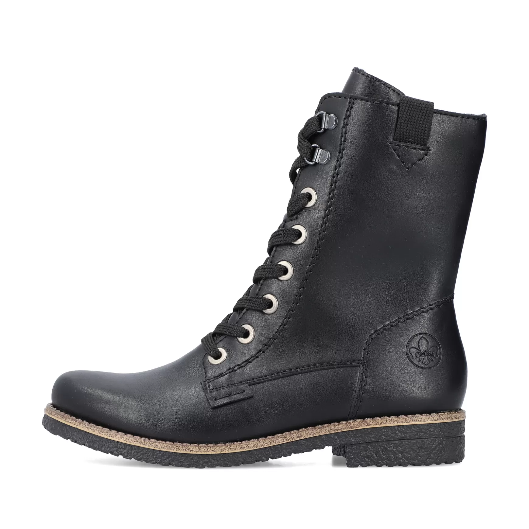 Women'S Corded Boots Deep Black-Rieker Online