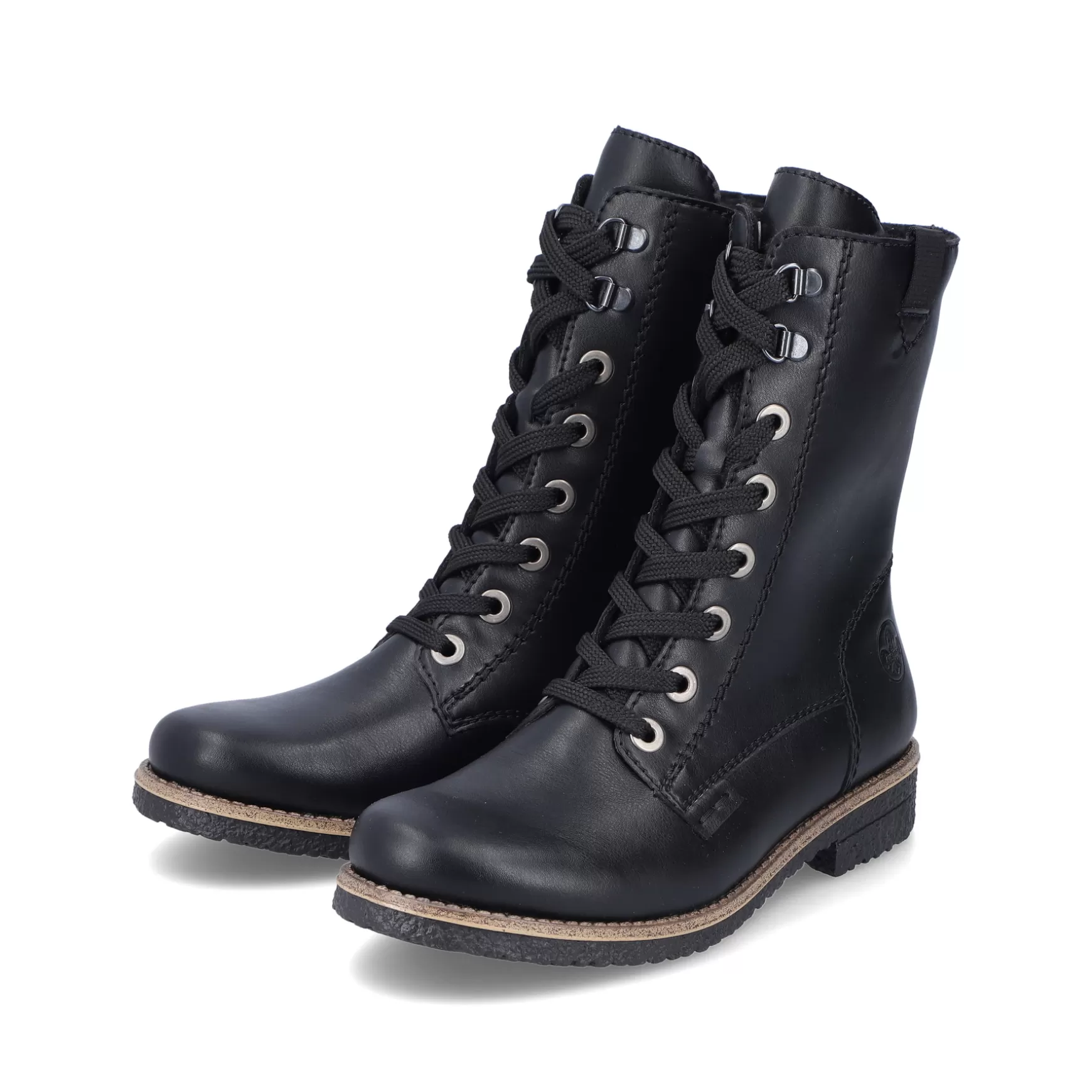 Women'S Corded Boots Deep Black-Rieker Online