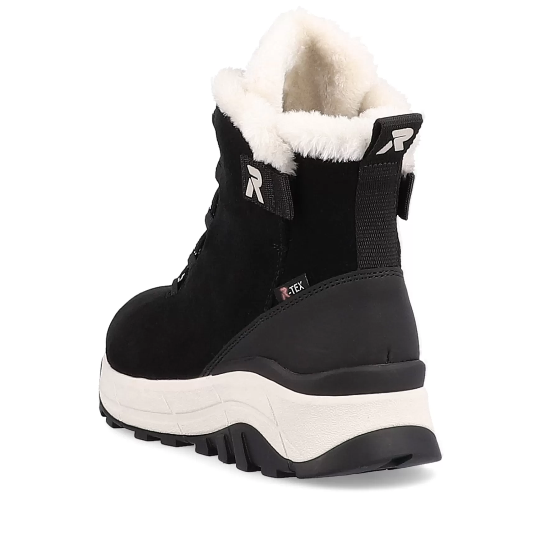 Women'S Corded Boots Deep Black Pearl-Rieker Store
