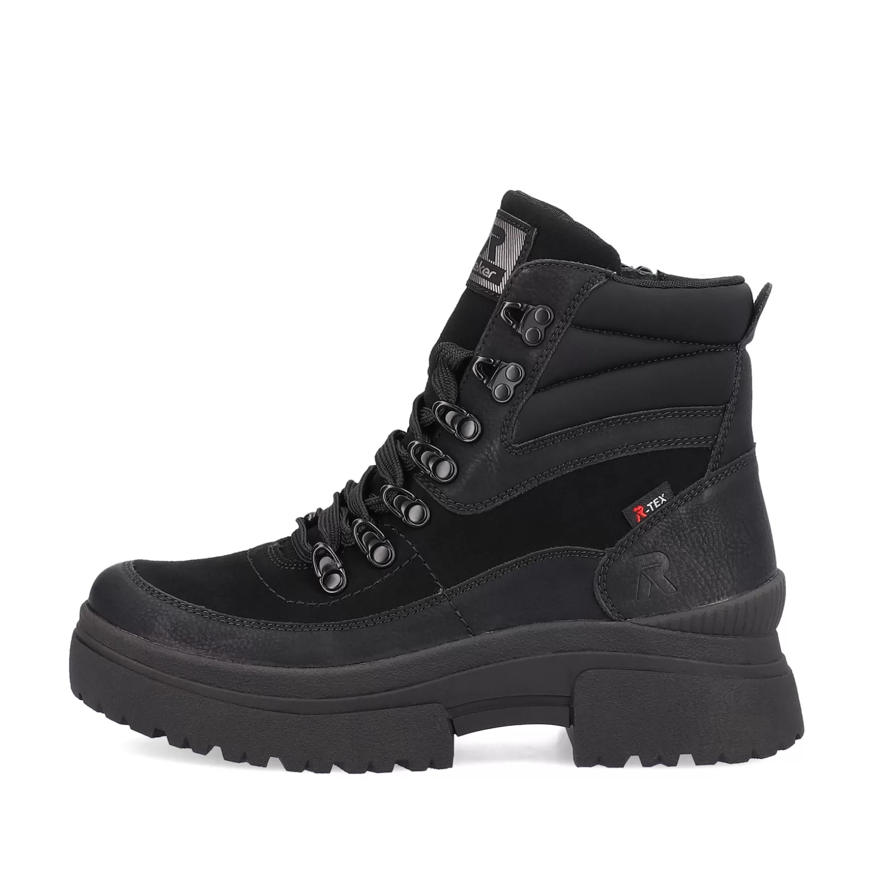 Women'S Corded Boots Diamond Black-Rieker Outlet