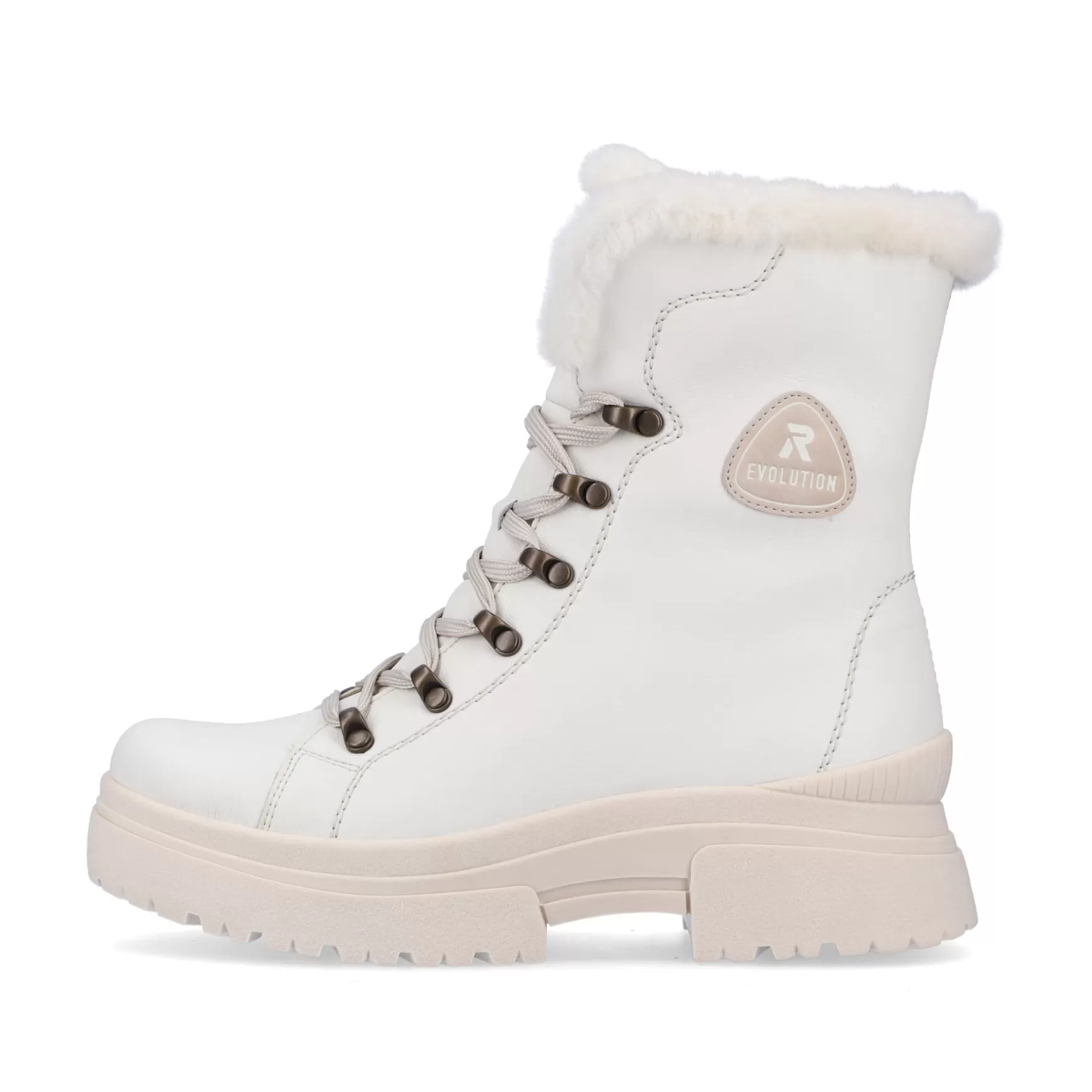 Women'S Corded Boots Frost White-Rieker Online