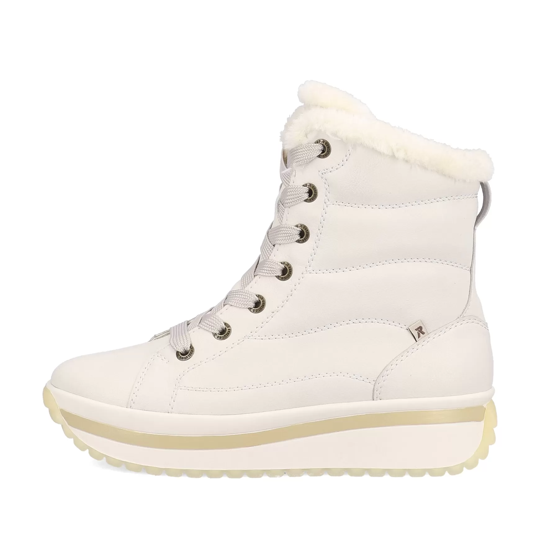 Women'S Corded Boots Frost White-Rieker Shop