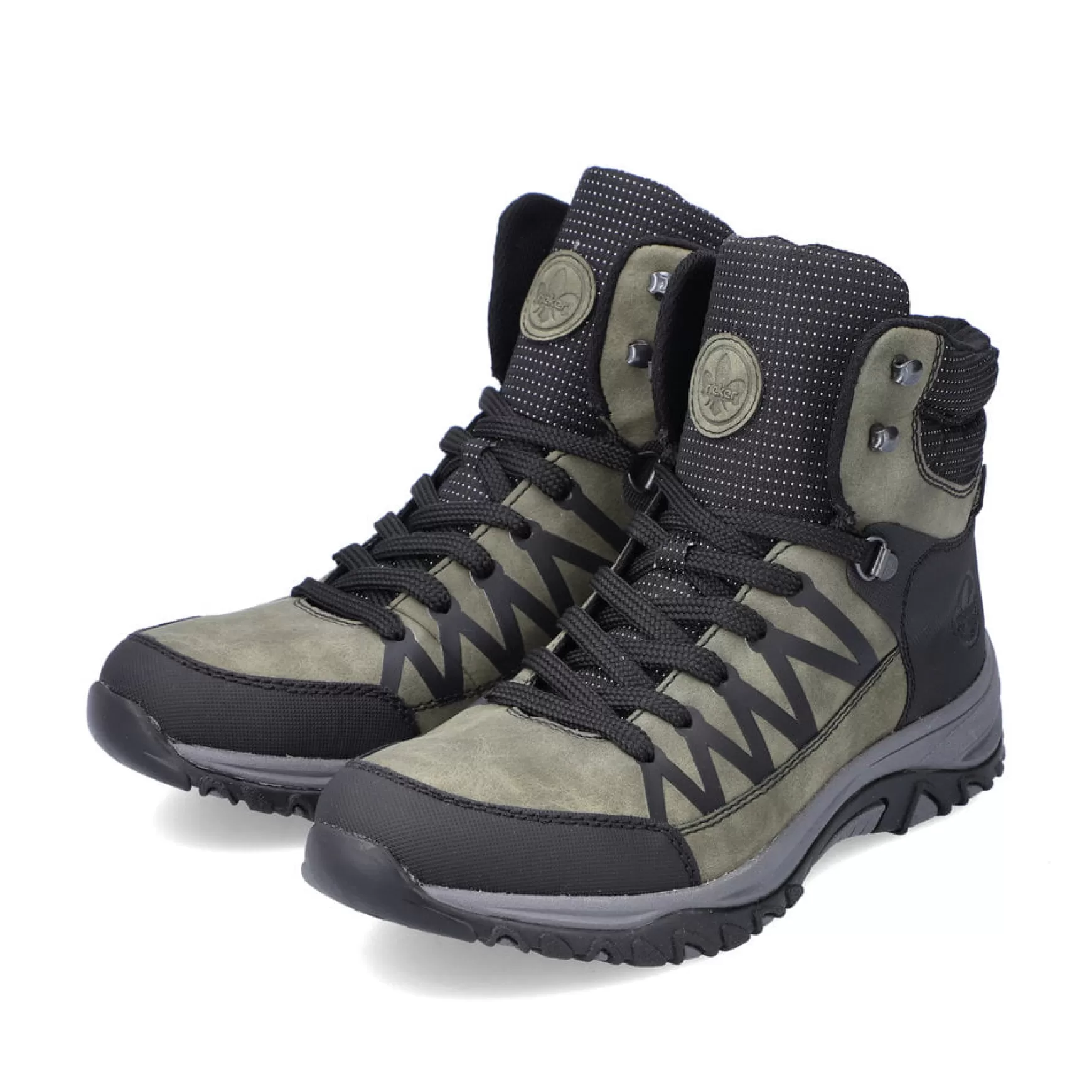 Women'S Corded Boots Khaki Green-Rieker Shop