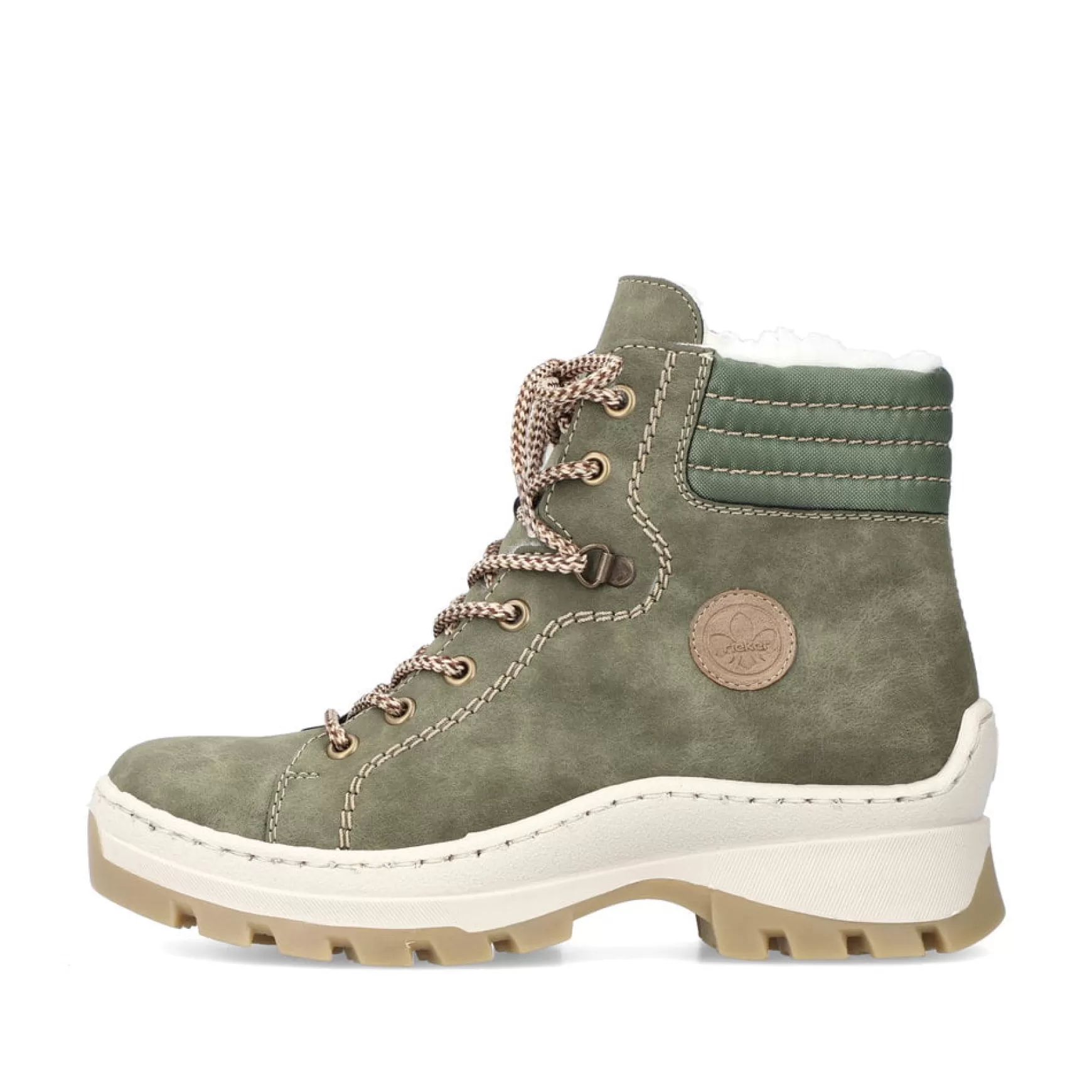 Women'S Corded Boots Leaf Green-Rieker Best Sale