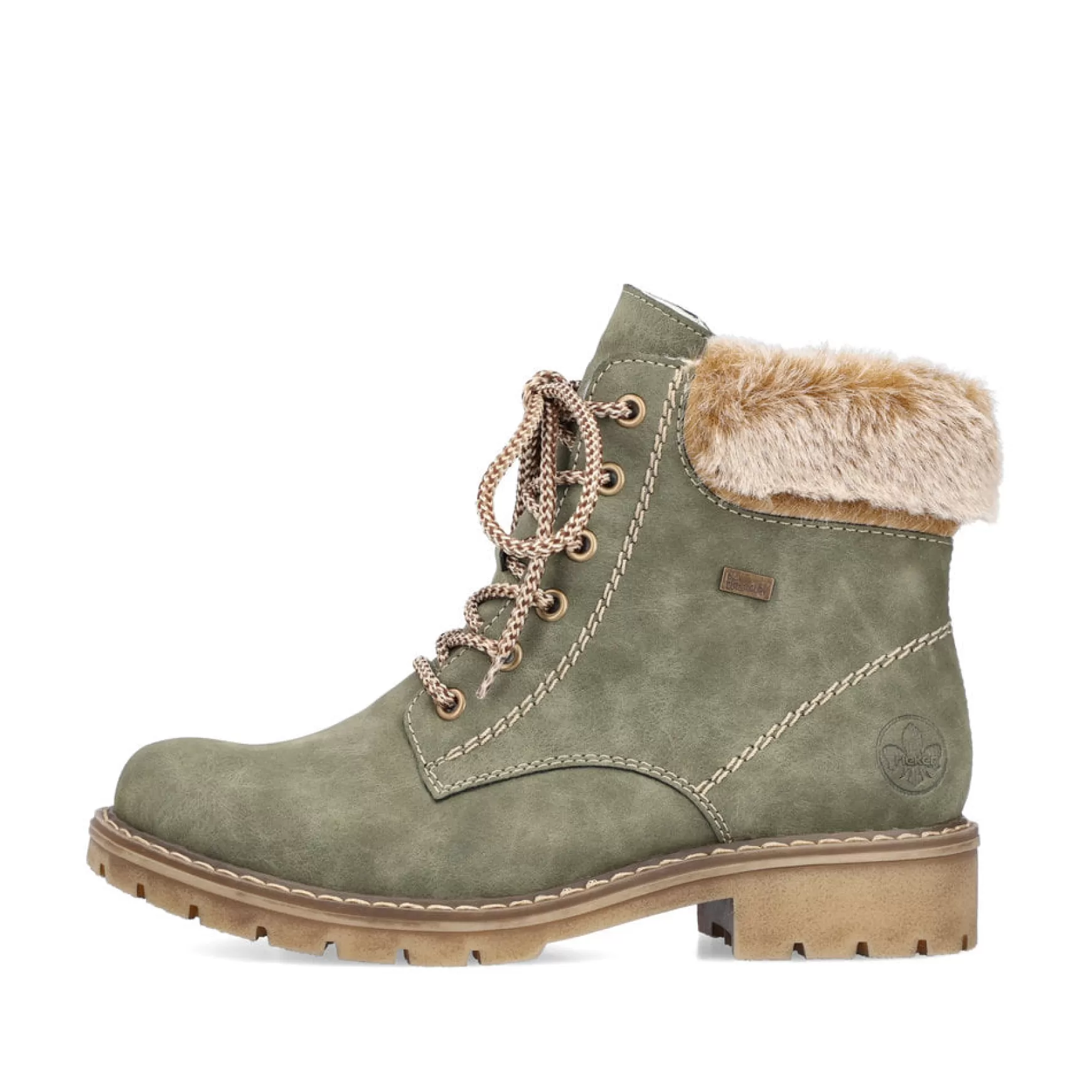 Women'S Corded Boots Leaf Green-Rieker Best Sale