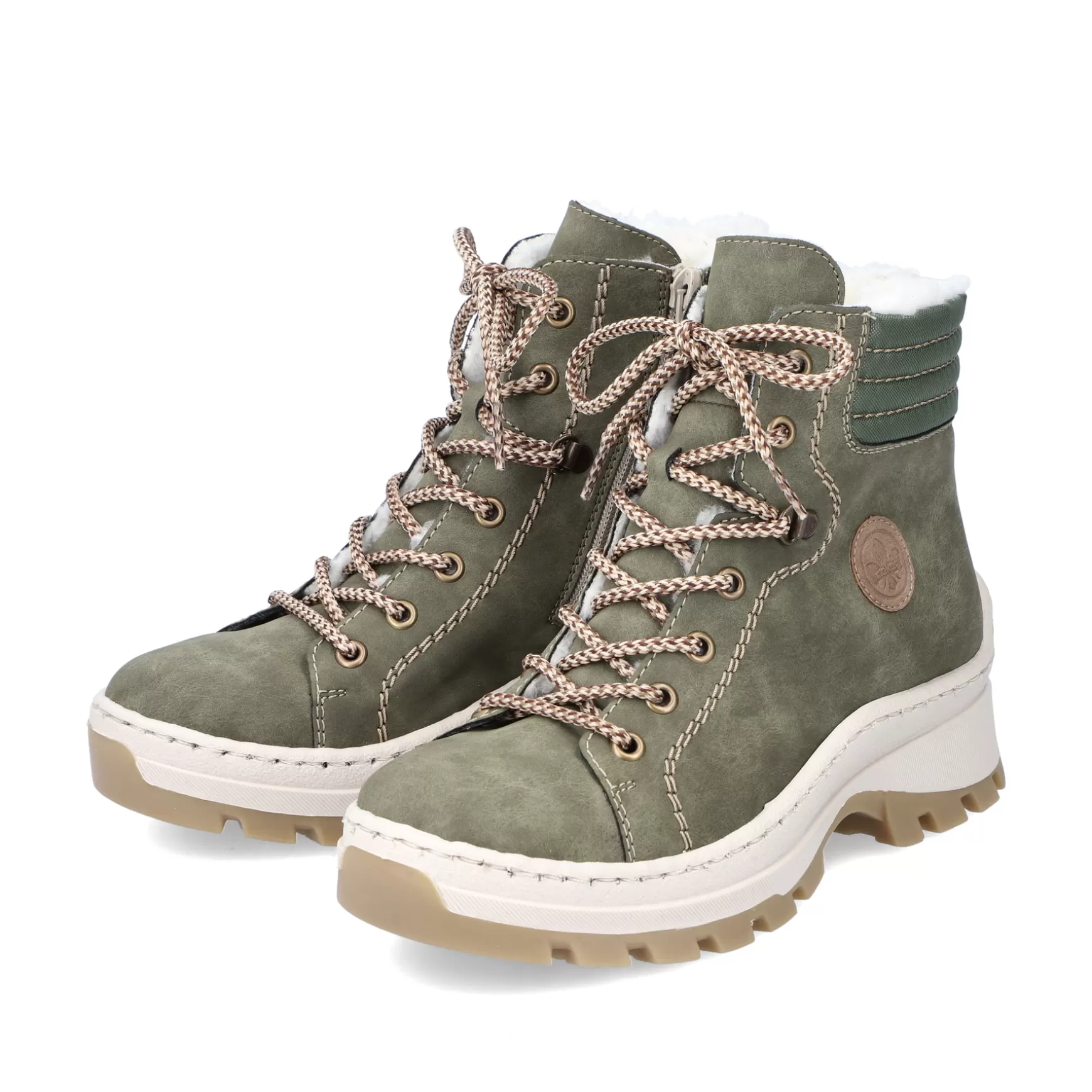 Women'S Corded Boots Leaf Green-Rieker Best Sale