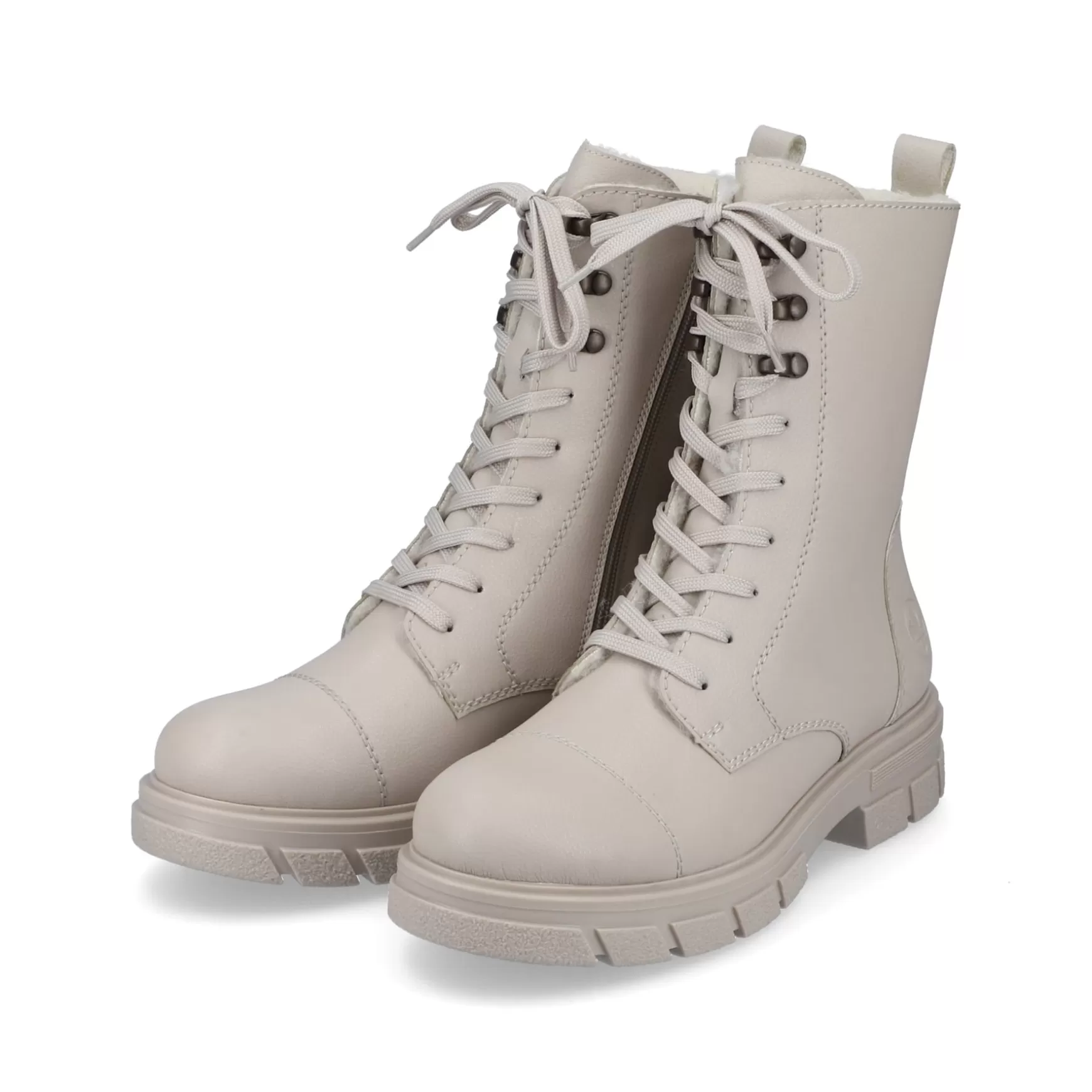 Women'S Corded Boots Light Beige-Rieker Hot