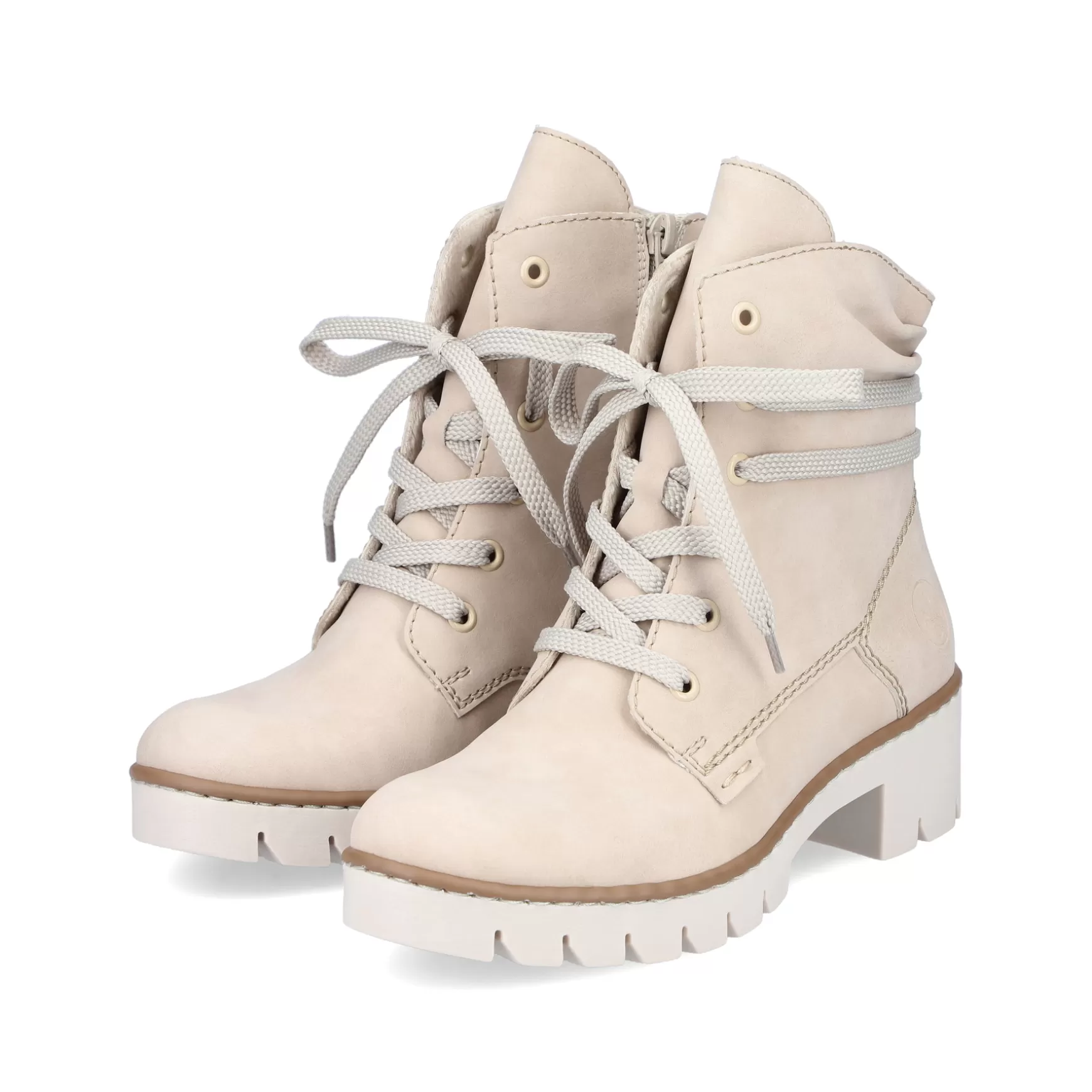 Women'S Corded Boots Light Beige-Rieker Outlet