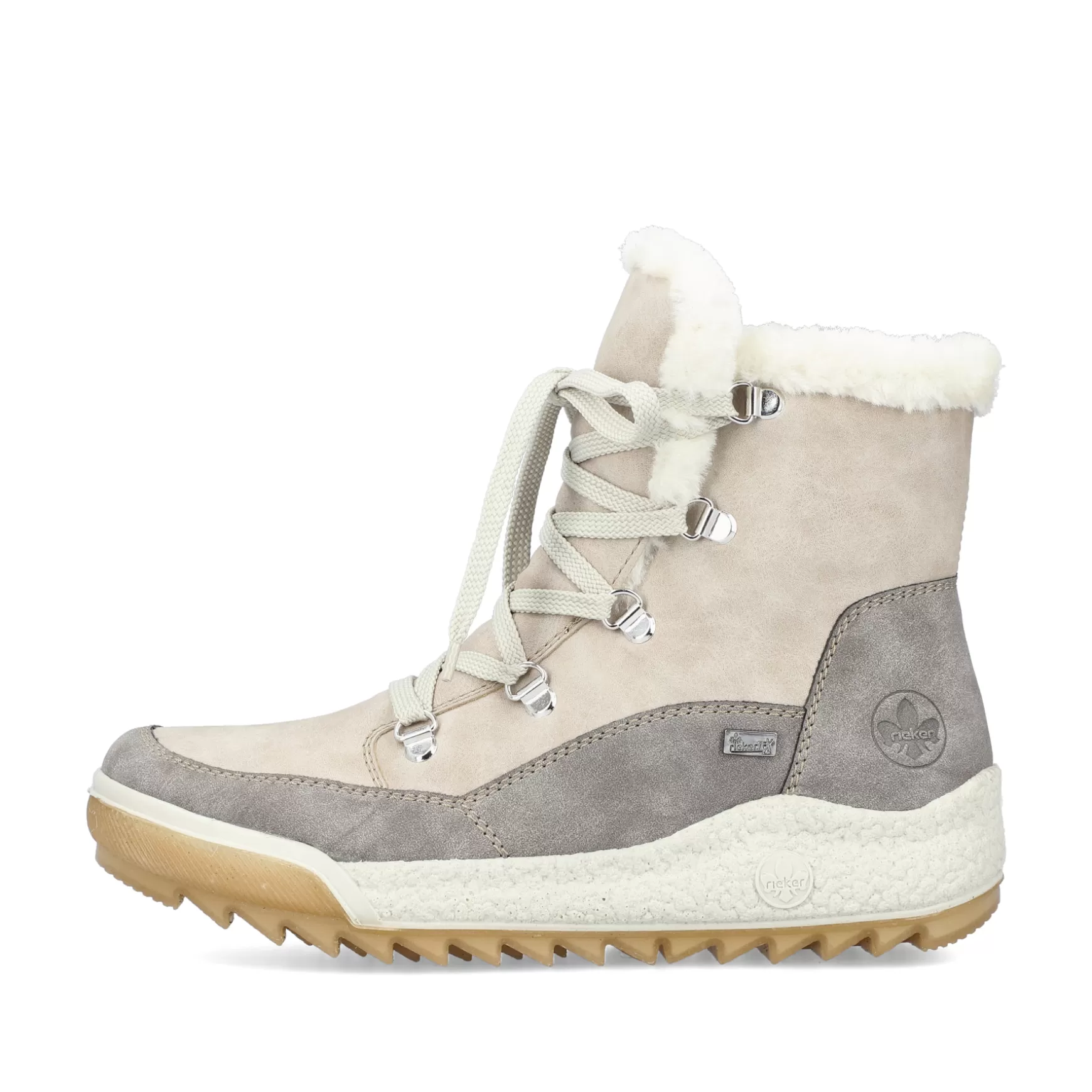 Women'S Corded Boots Light Beige-Rieker Best