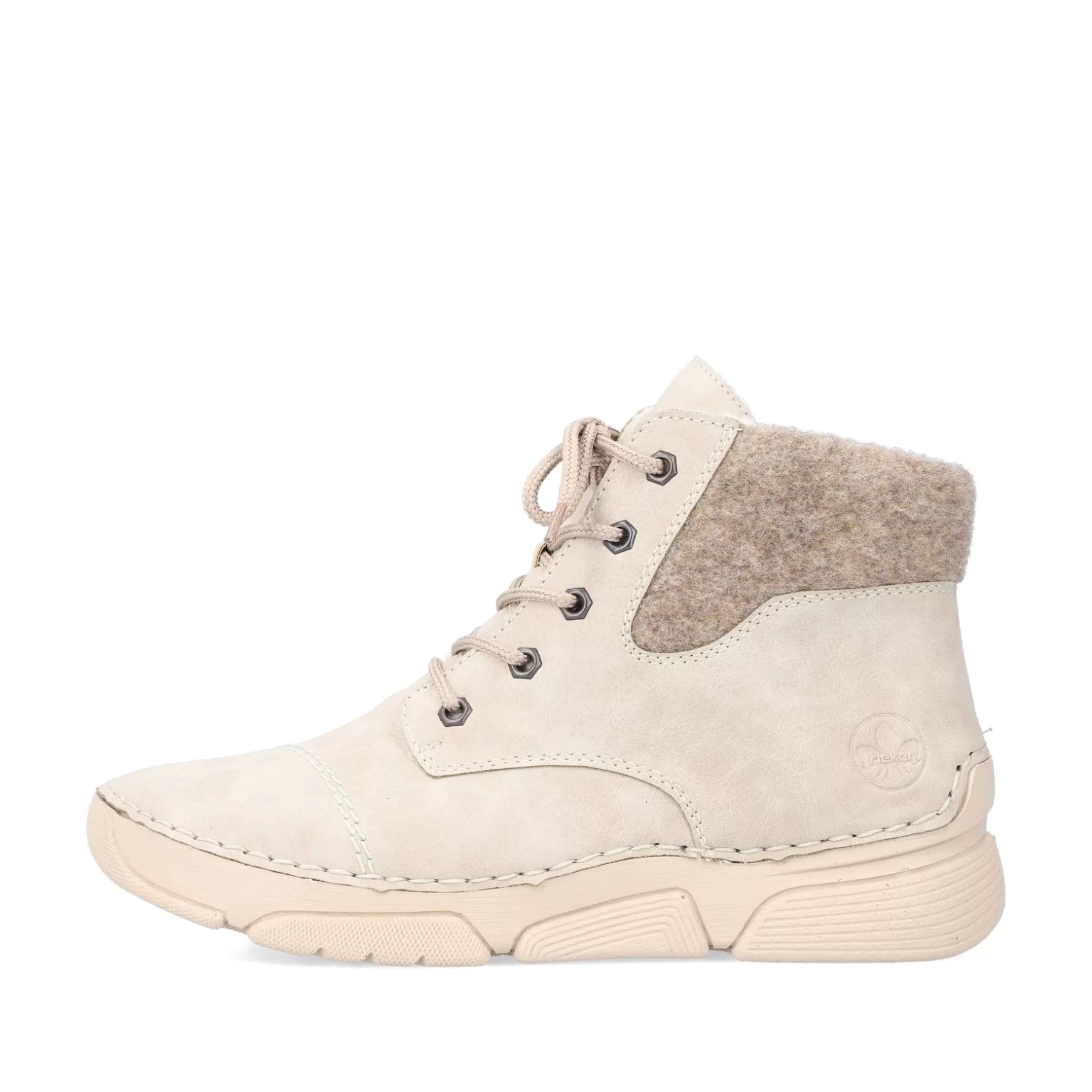 Women'S Corded Boots Light Beige-Rieker Clearance