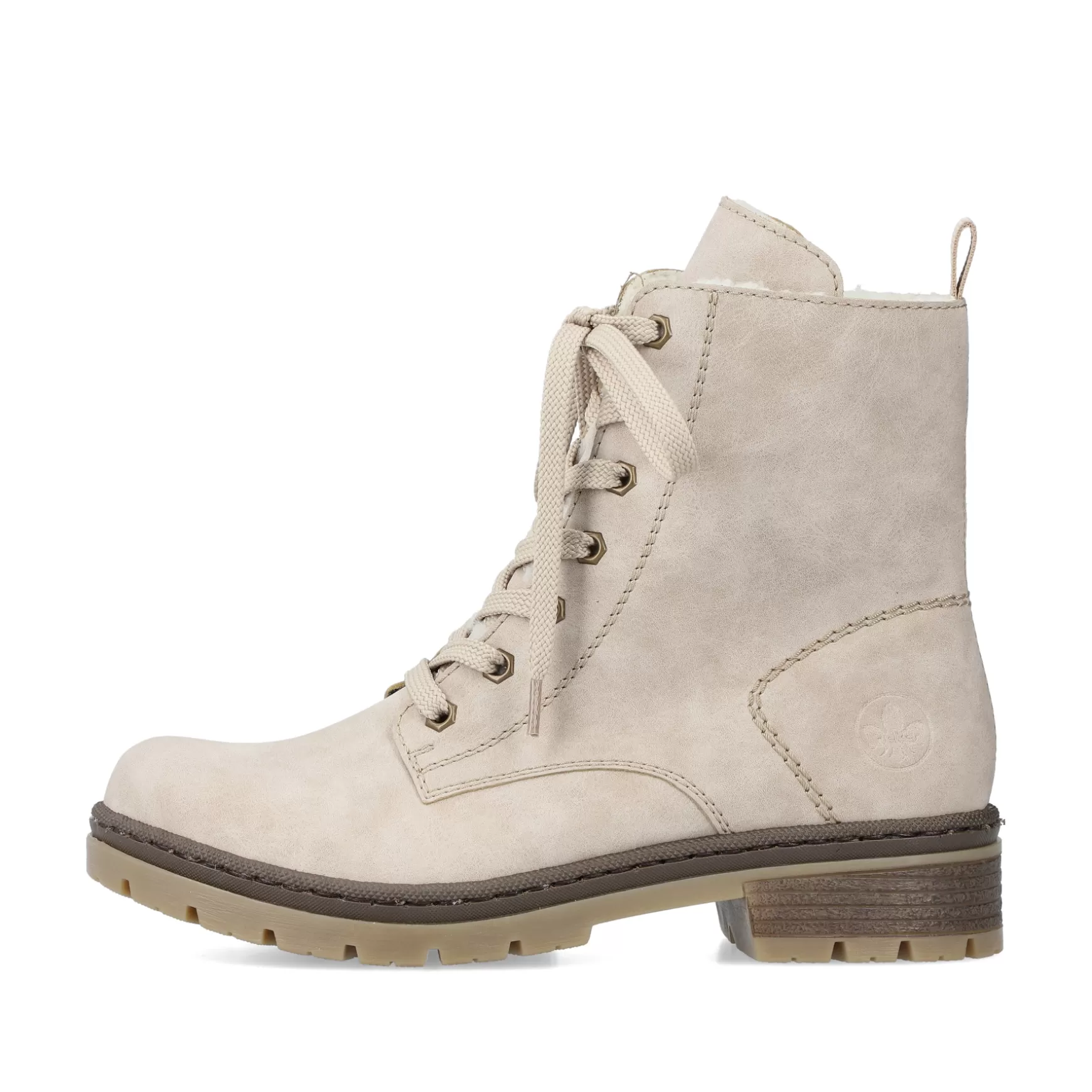 Women'S Corded Boots Light Beige-Rieker Shop