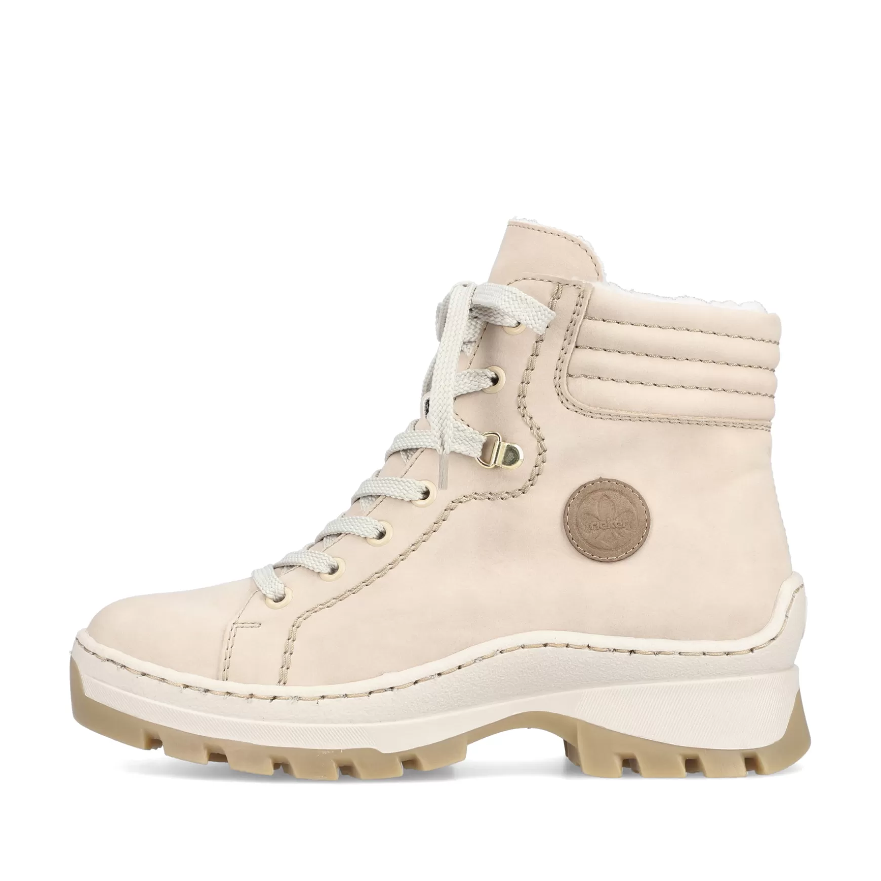 Women'S Corded Boots Light Beige-Rieker Store