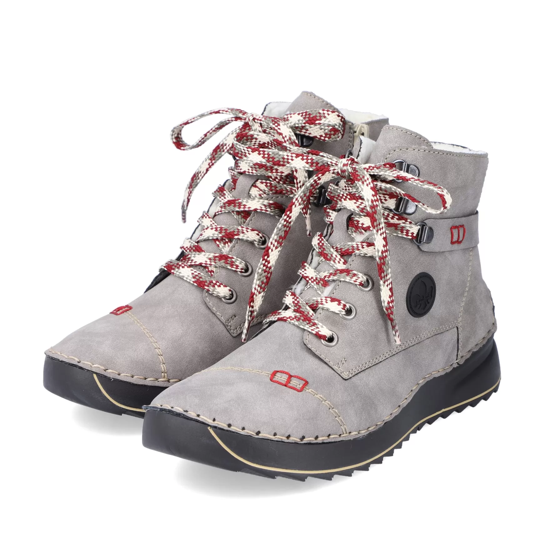 Women'S Corded Boots Moon Grey-Rieker Outlet