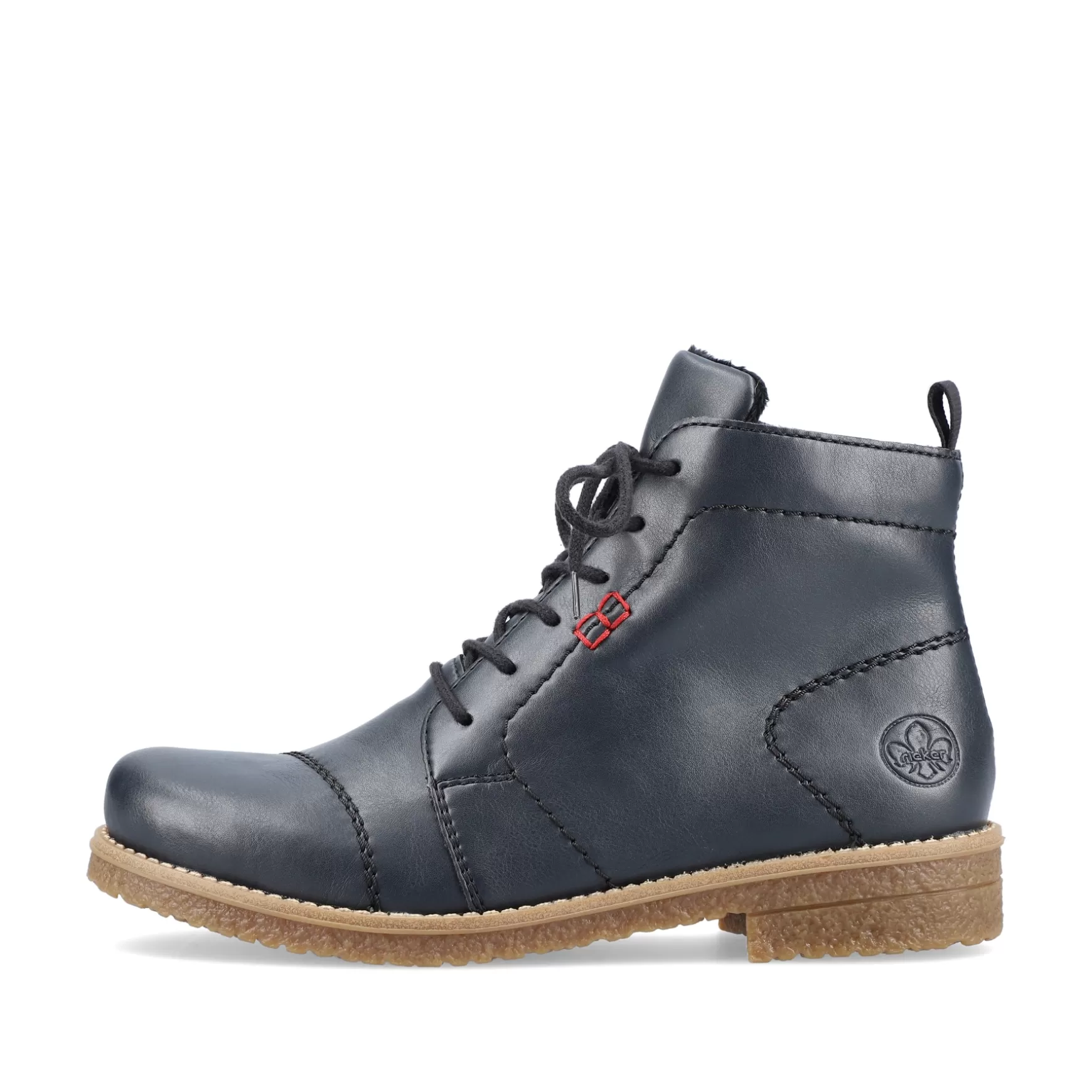 Women'S Corded Boots Navy Blue-Rieker Flash Sale