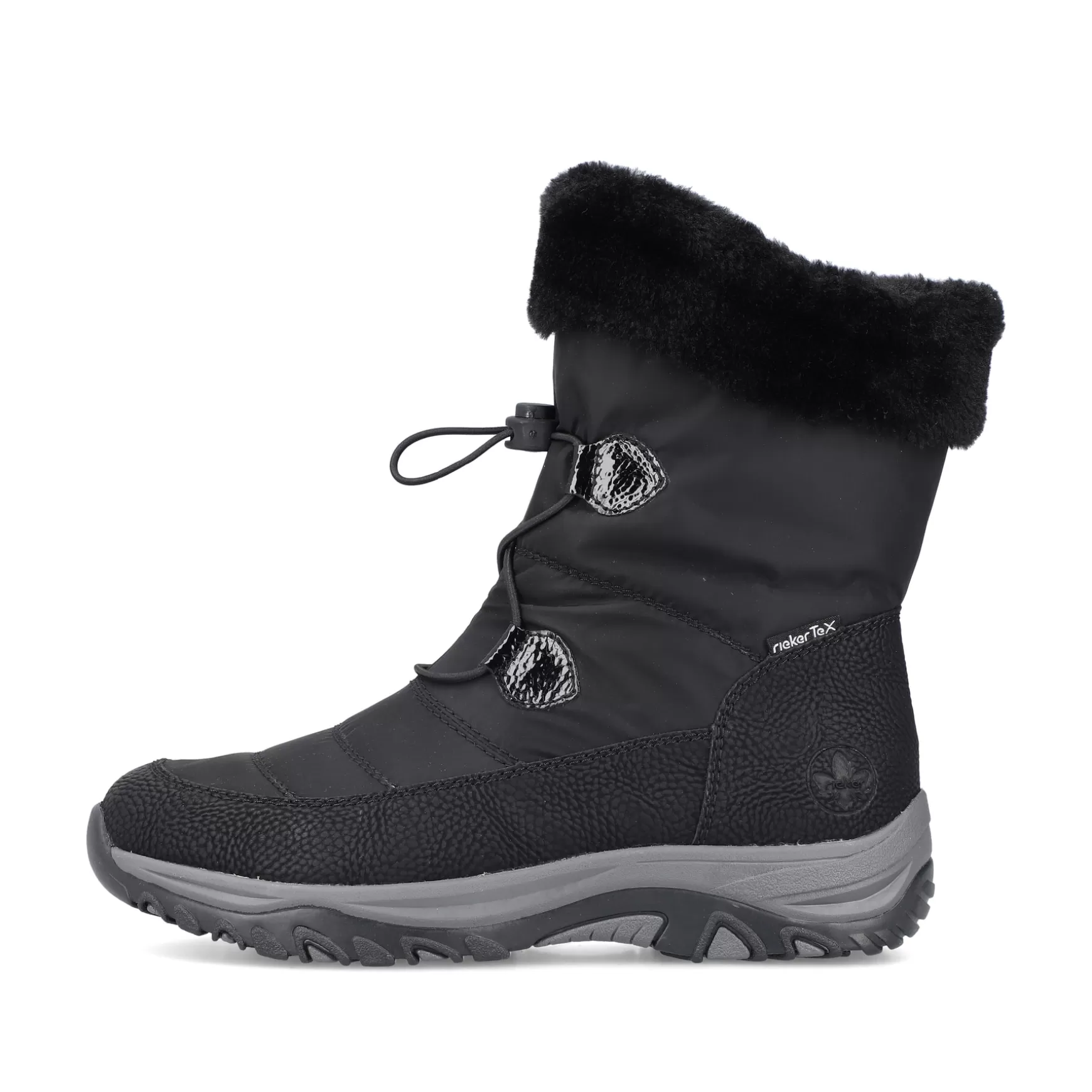 Women'S Corded Boots Night Black-Rieker Outlet