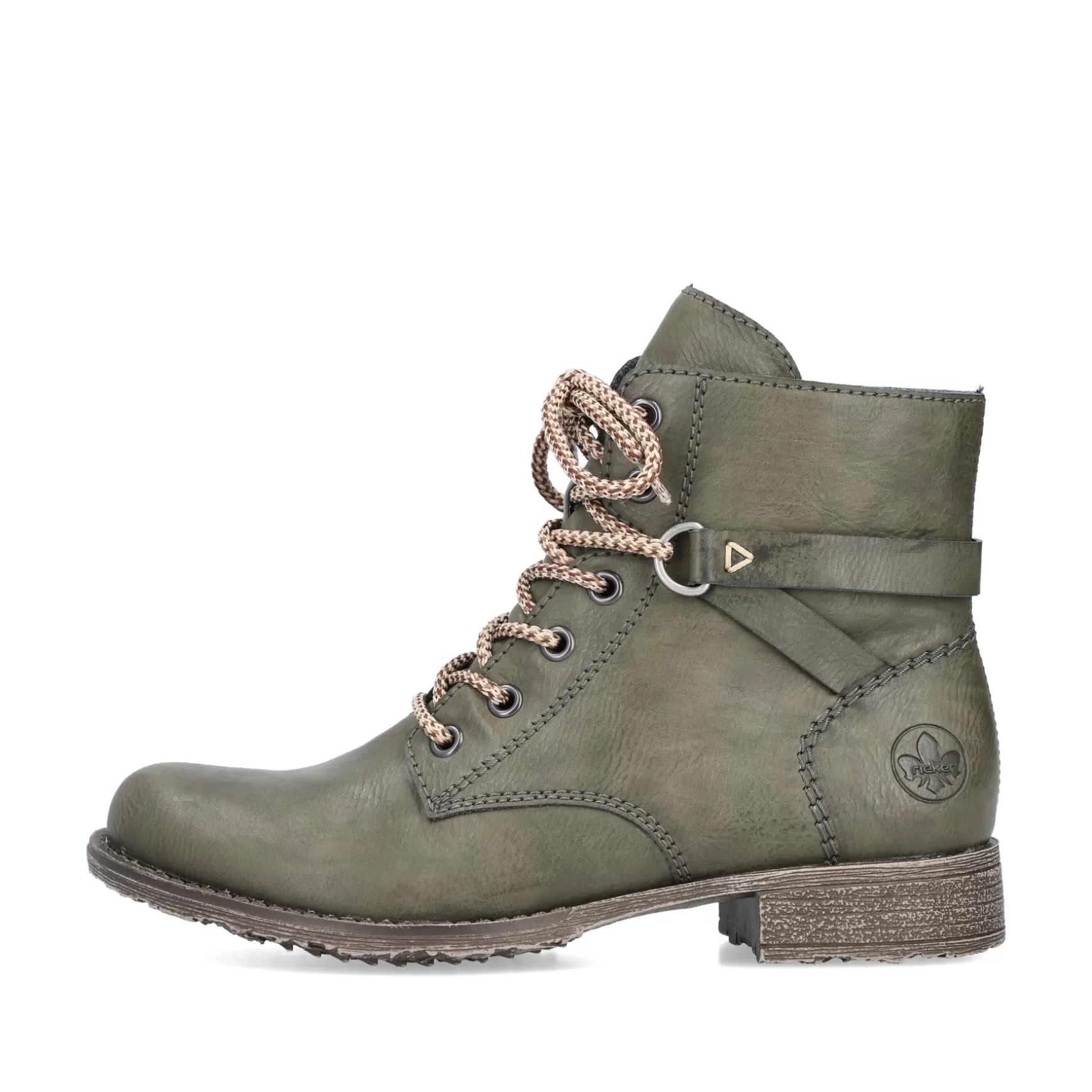 Women'S Corded Boots Olive Green-Rieker Clearance