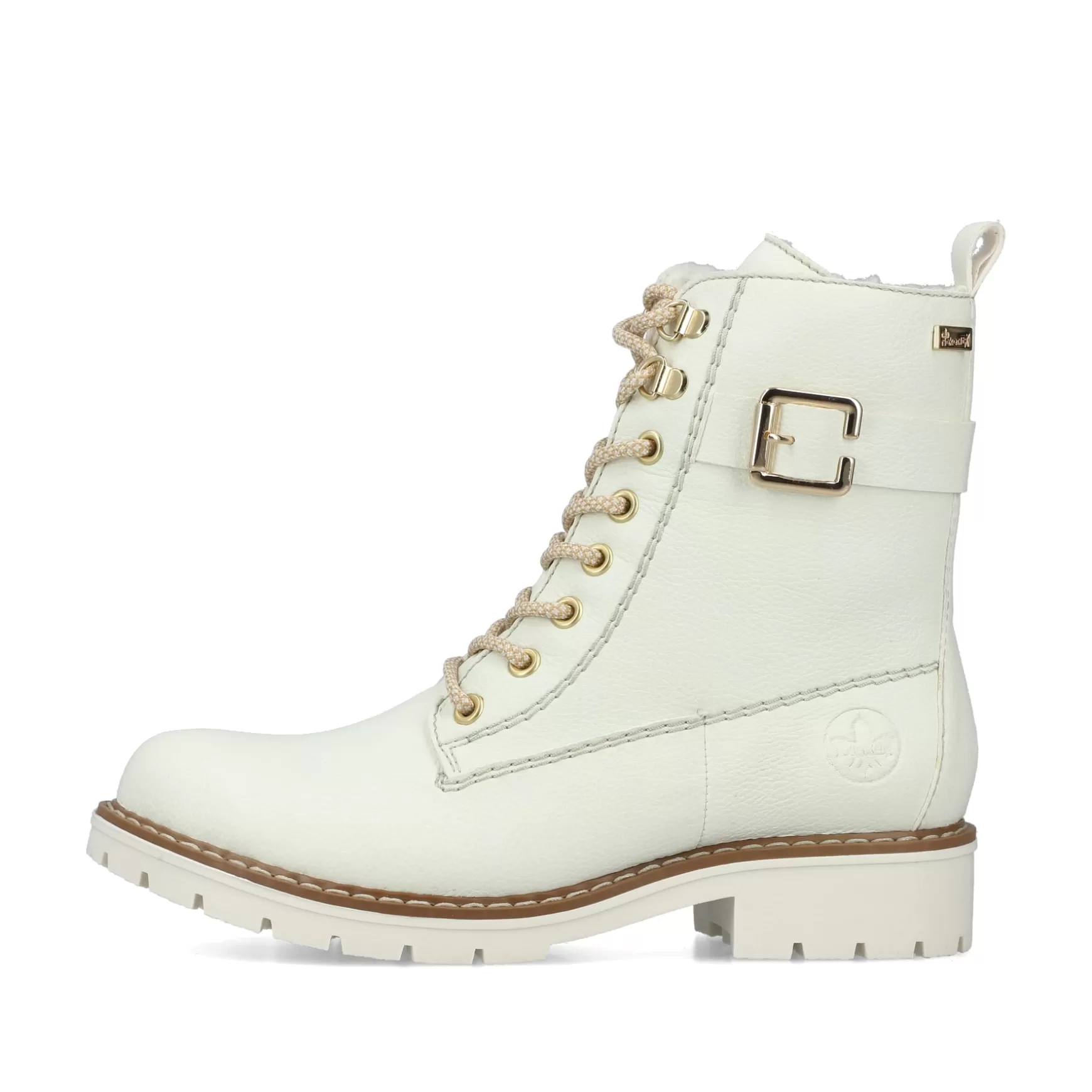 Women'S Corded Boots Pure White-Rieker Online