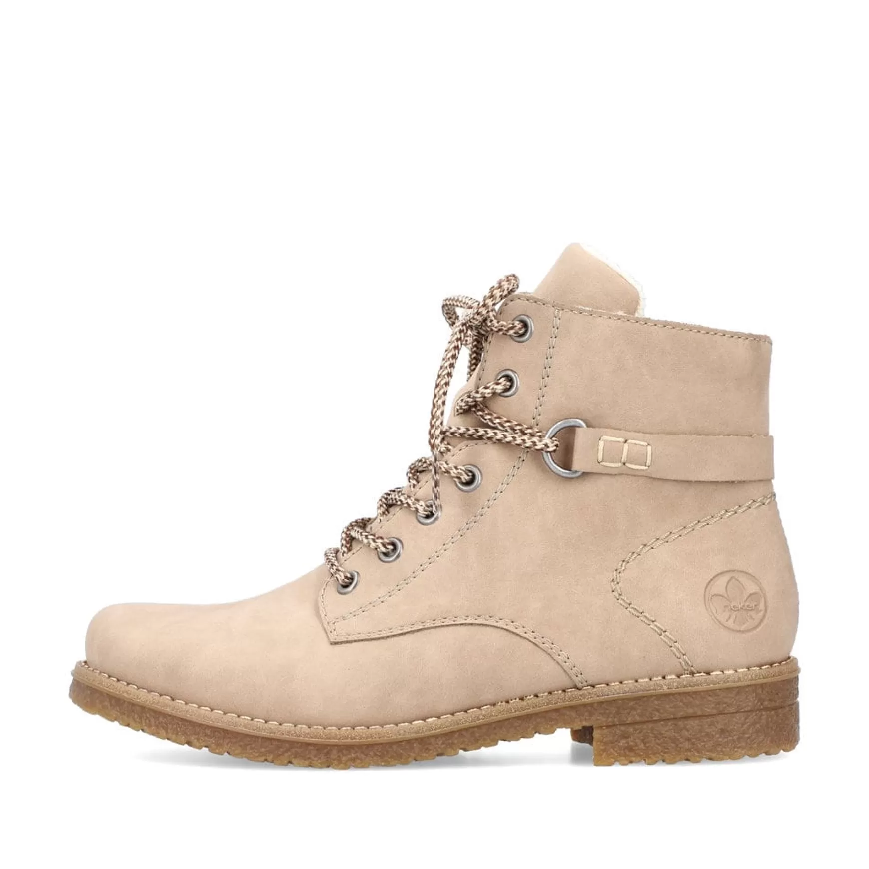 Women'S Corded Boots Sand Beige-Rieker Sale