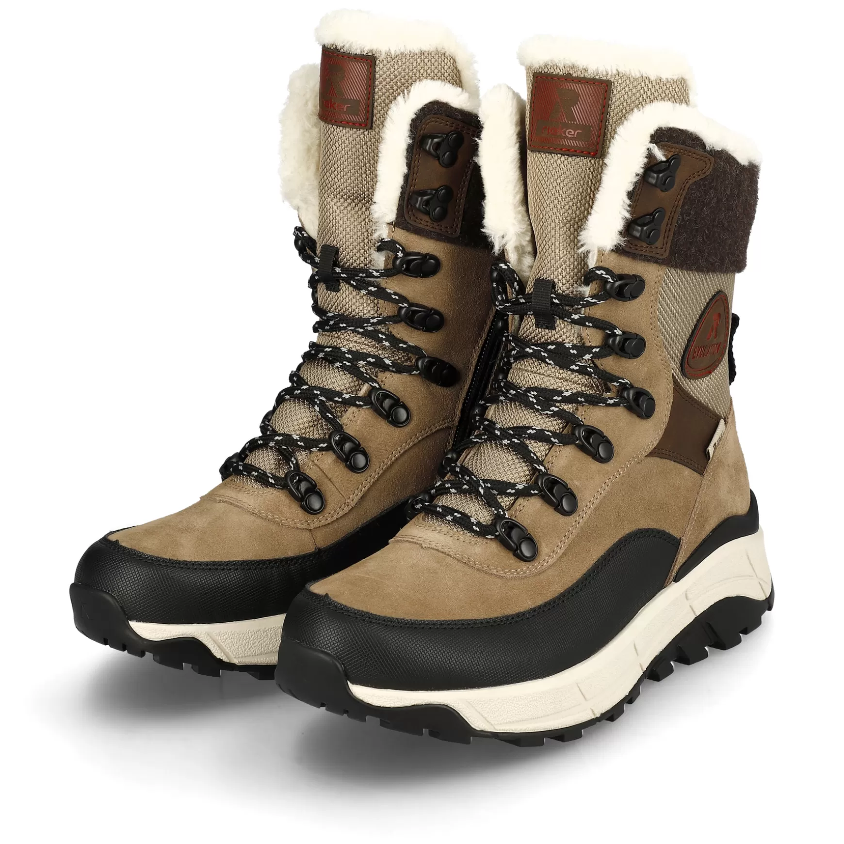 Women'S Corded Boots Sand Beige-Rieker Online