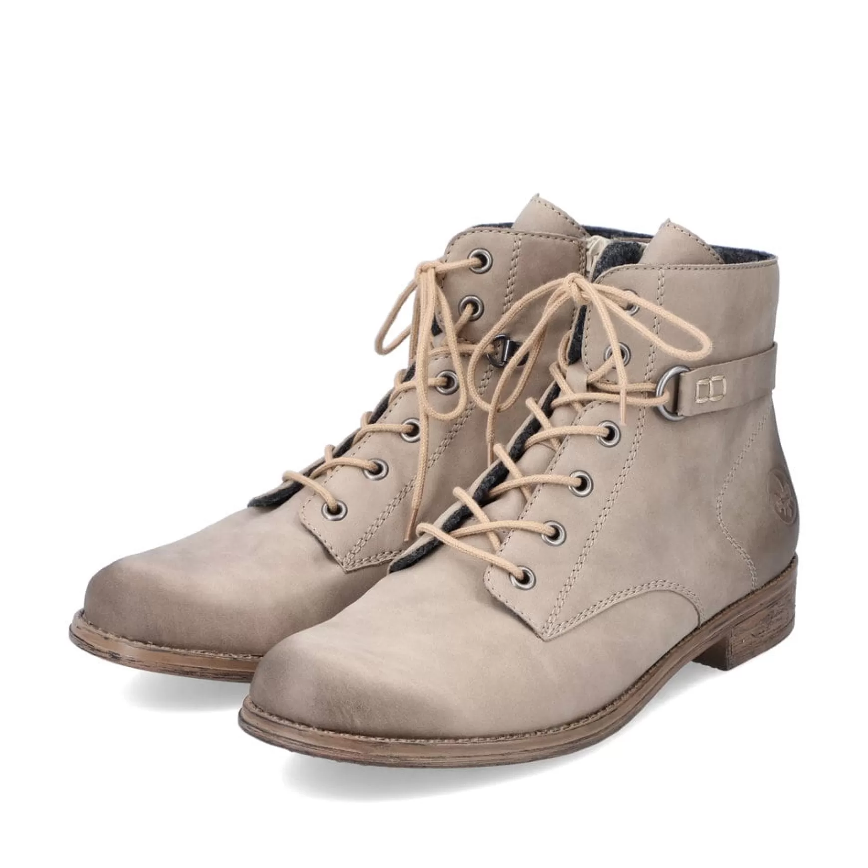 Women'S Corded Boots Sand Beige-Rieker Online