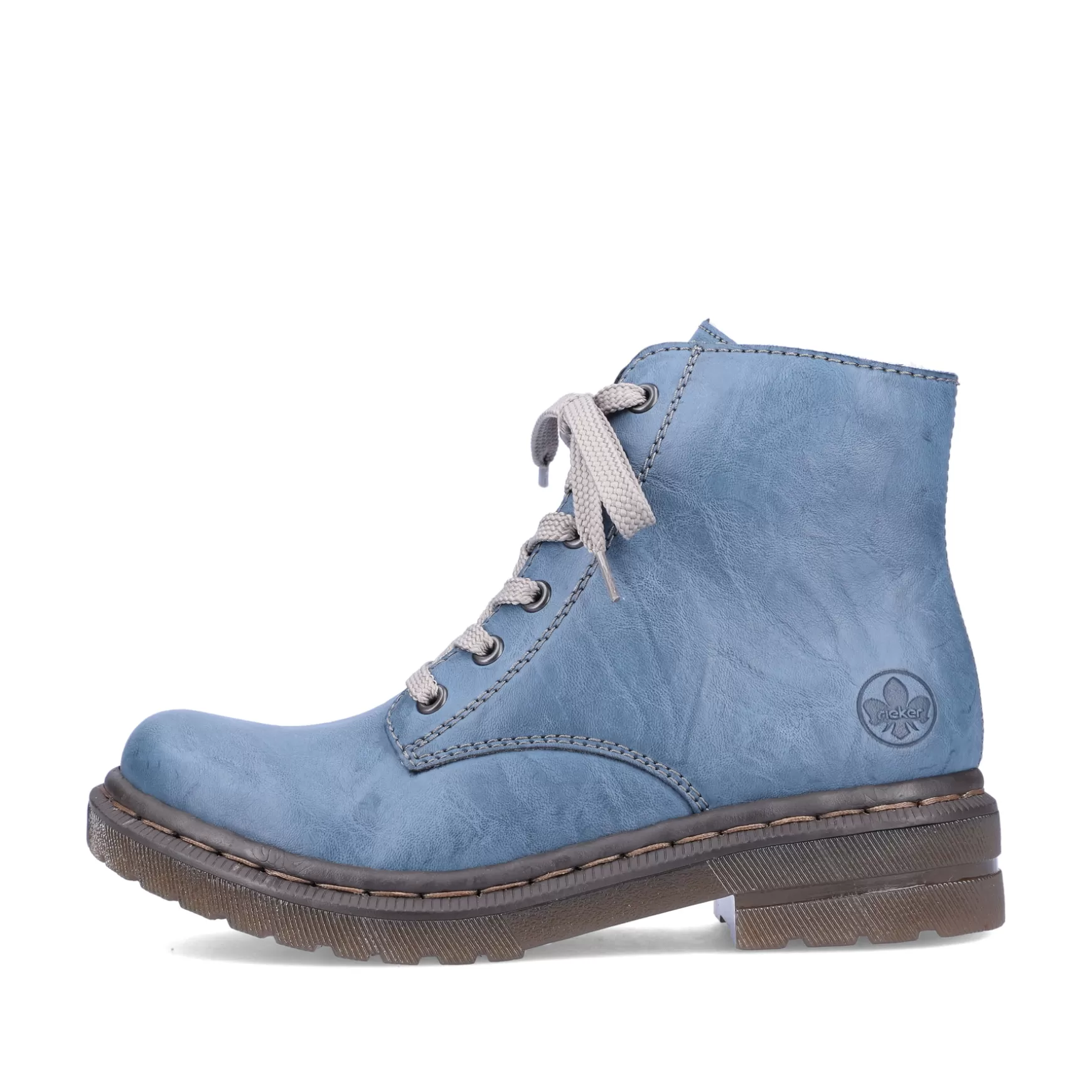 Women'S Corded Boots Sky Blue-Rieker Fashion