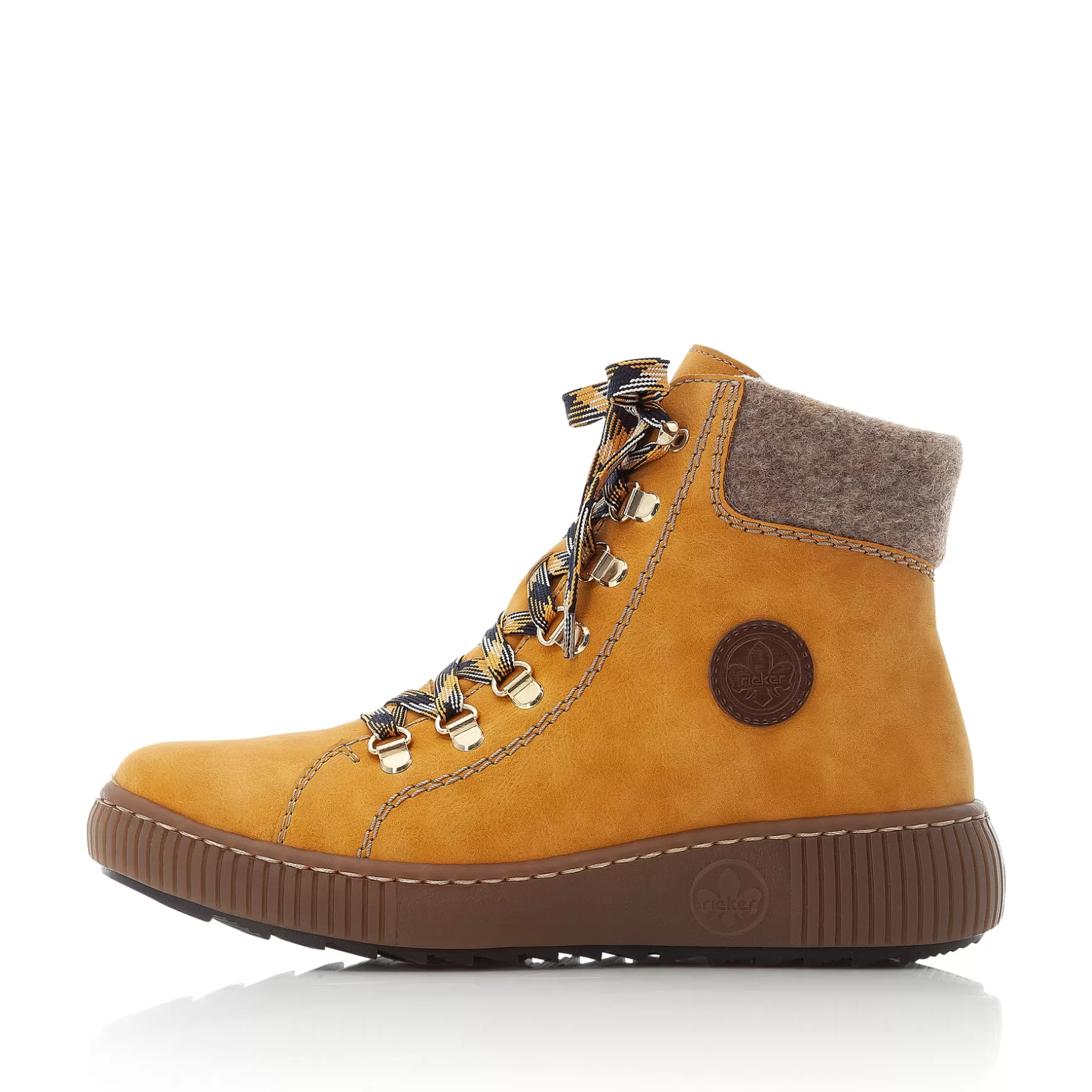 Women'S Corded Boots Sunflower Yellow-Rieker Store